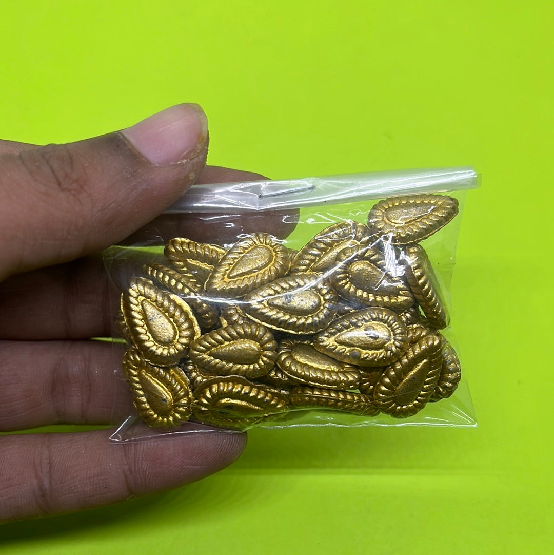 Golden fashions  fancy beads   more than 25pc