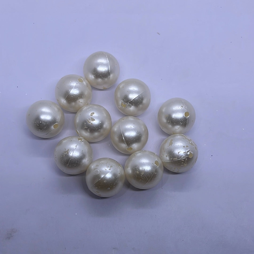 20mm acrylic round beads 50g