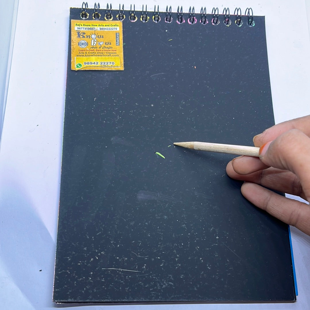 Scratch paper note A5 size β KnowHowArtCraft