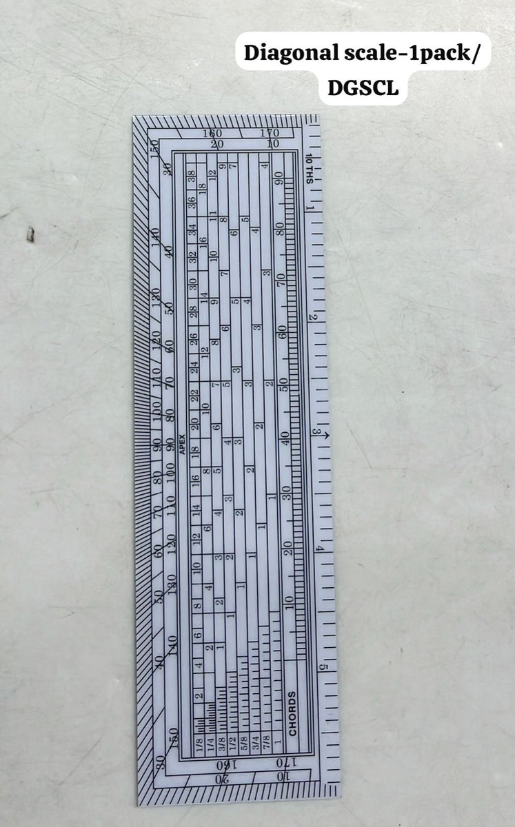 Dighest Scale Apex diagonal scale-1pack/DGSCL – KnowHowArtCraft