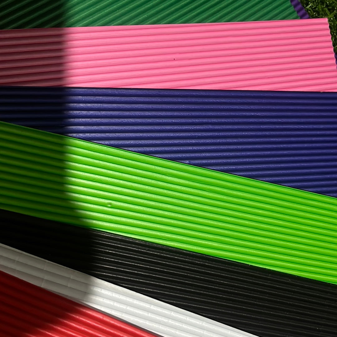 Texture stripe foam paper