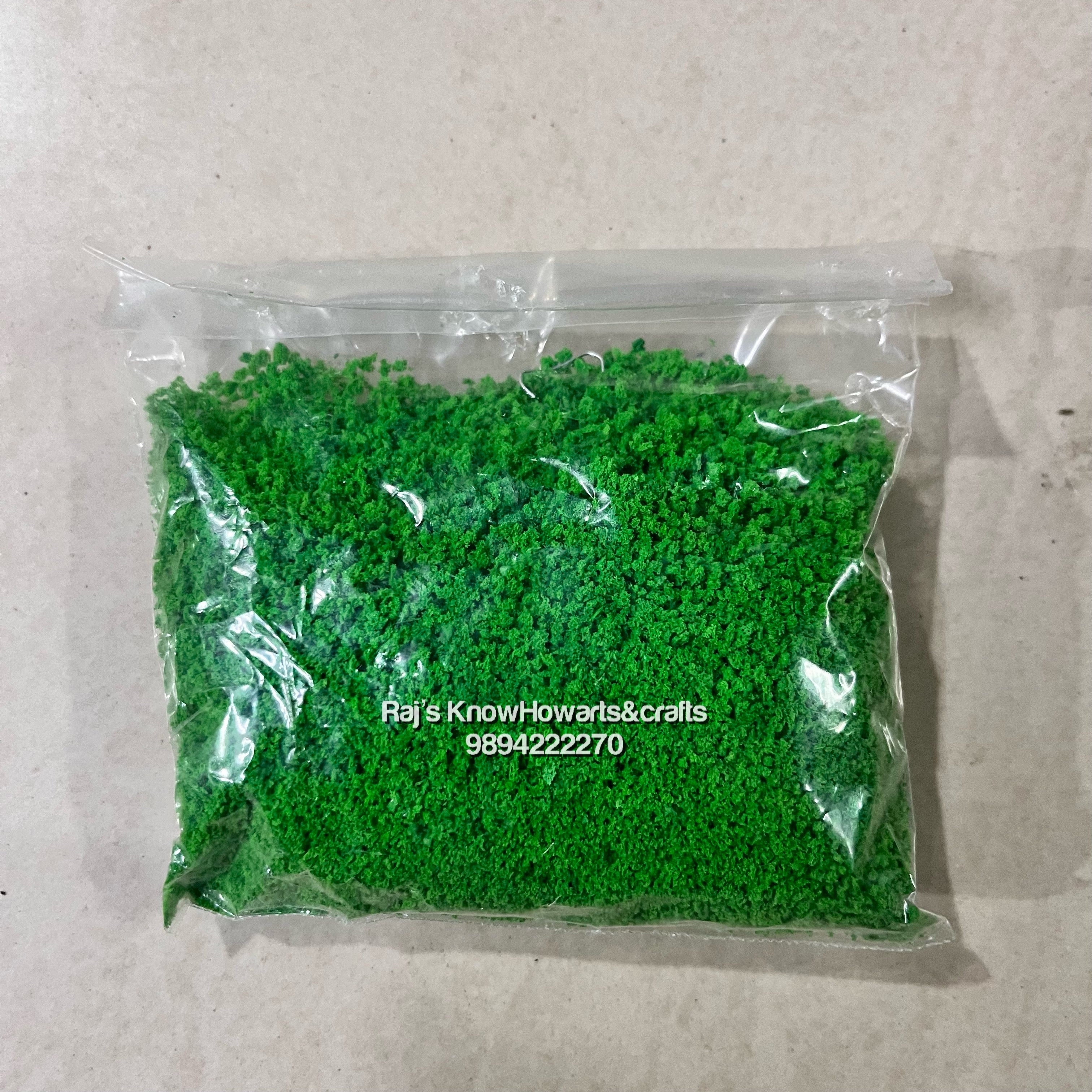 Green foam sand