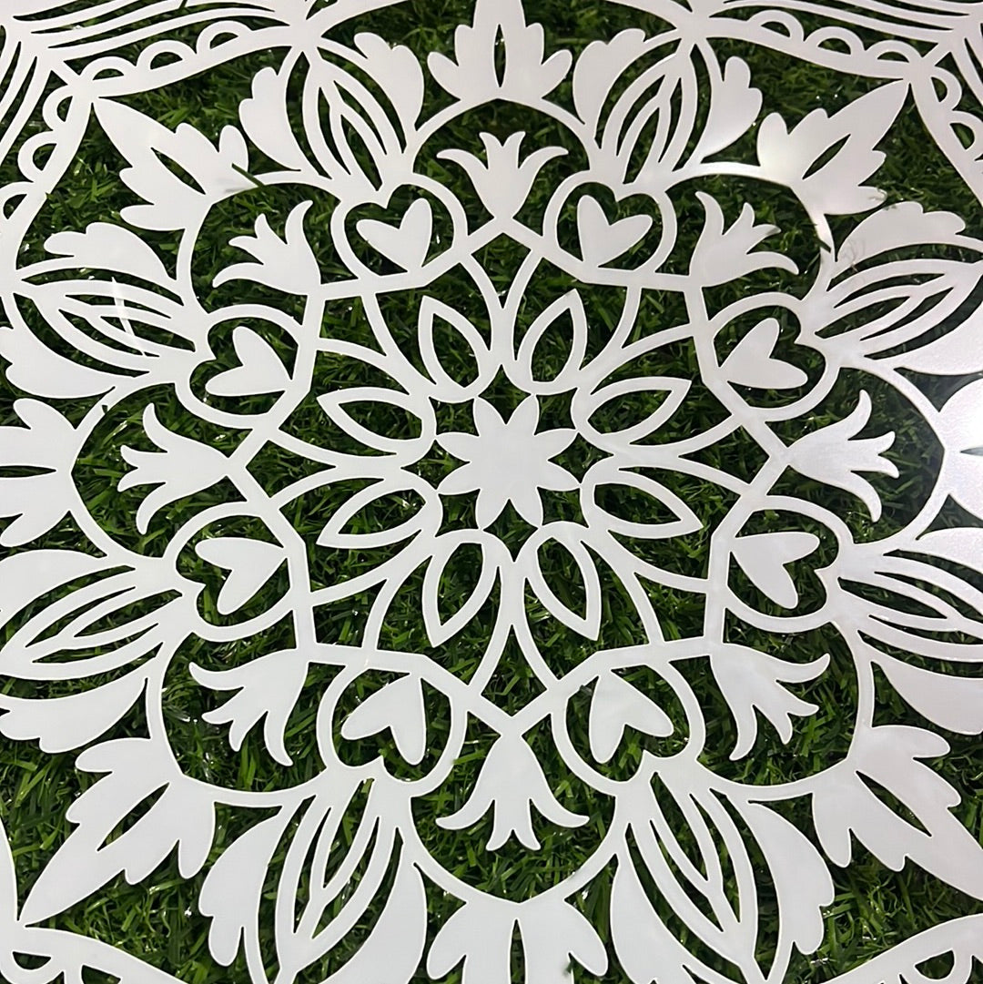 Rangoli stencil design  11