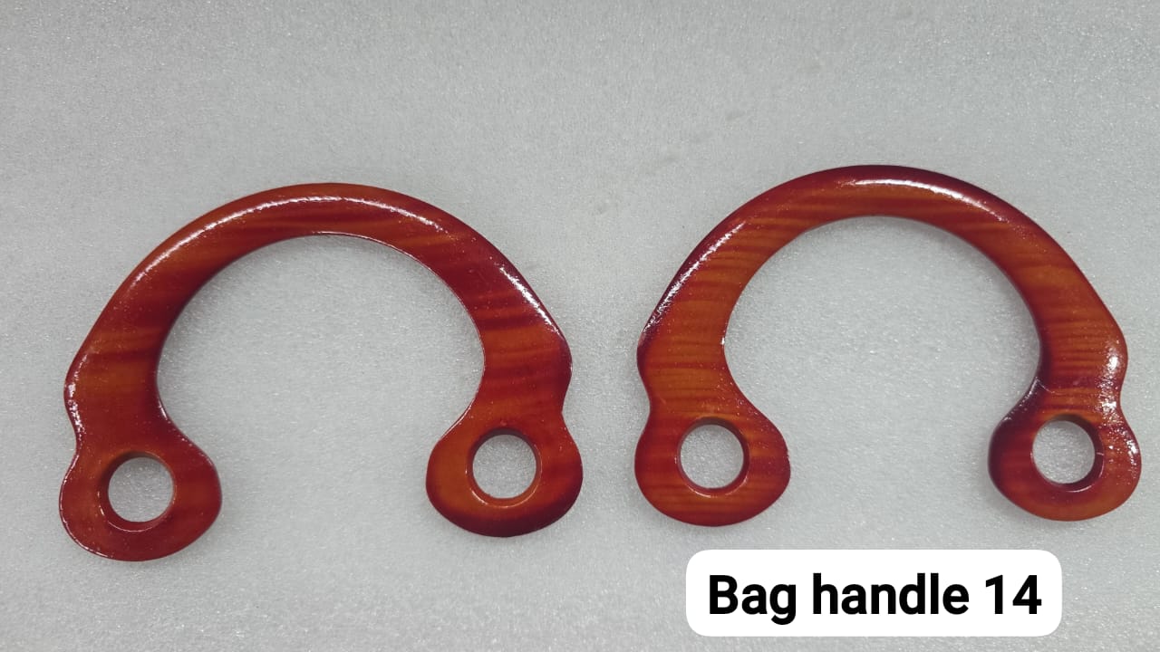 BAG HANDLE PLASTIC 14-1 PAIR -BHAND