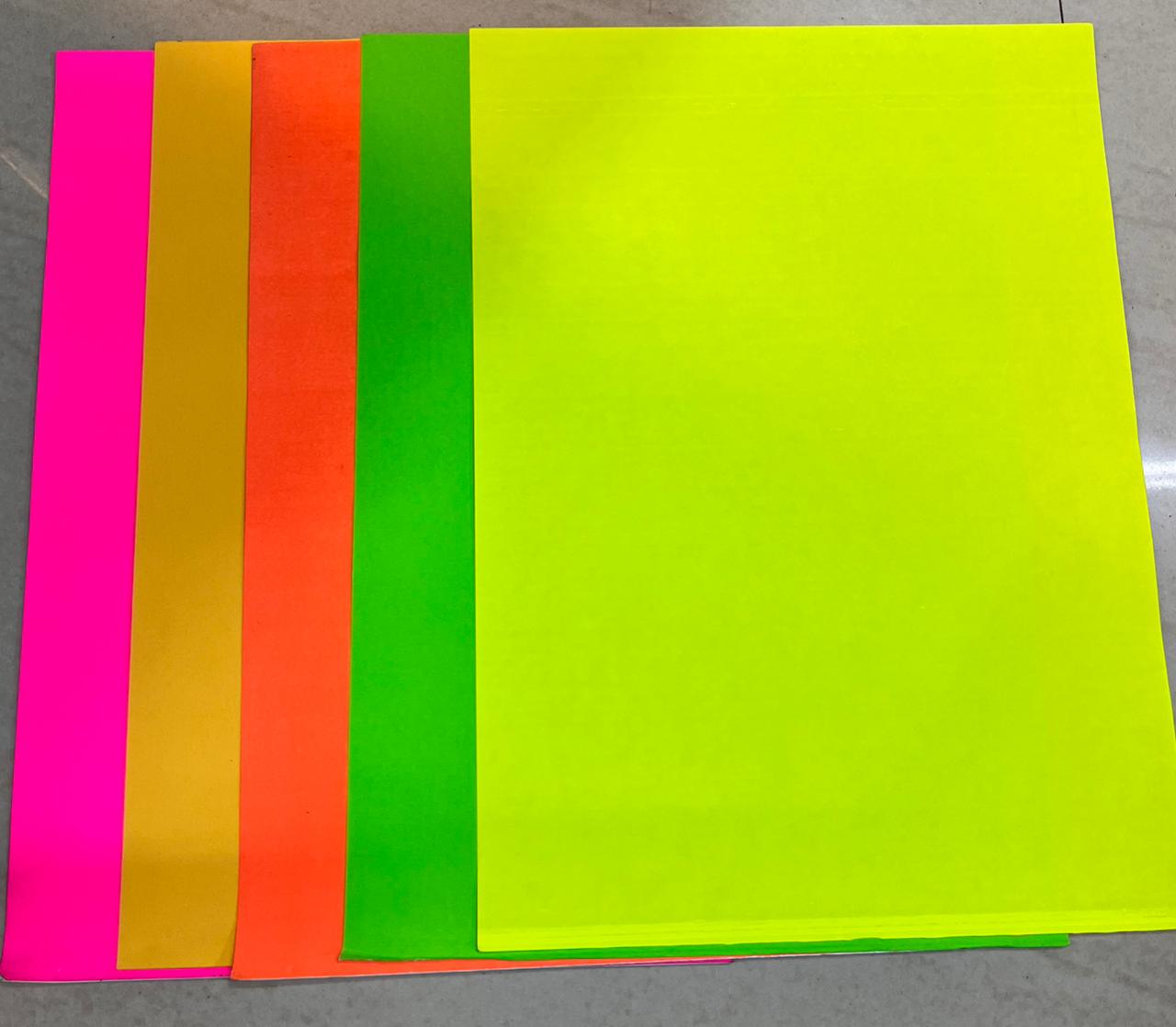 Sticker Paper Multicolour A4 Multicolour Sticker 23 piece in a pack – KnowHowArtCraft