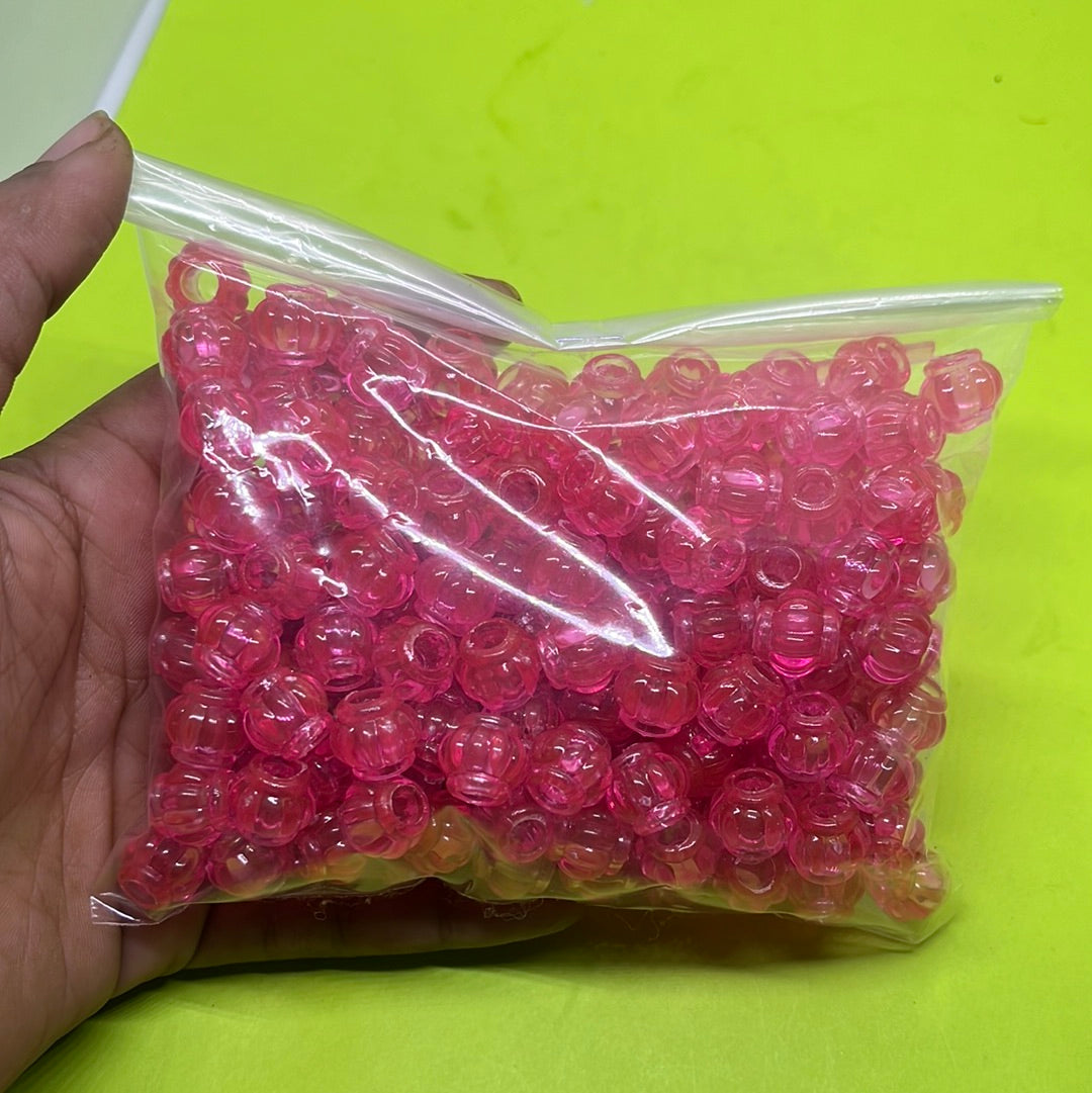 Acrylic stone beads -100g 3