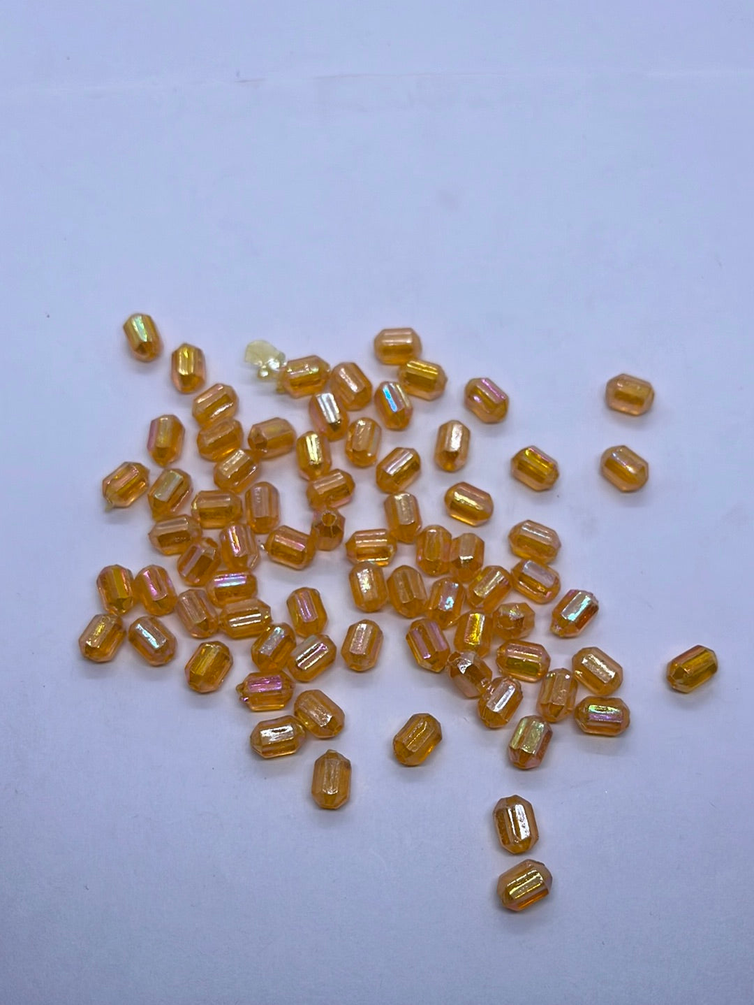 Acrylic  plastic  color Small beads -50g in a pack