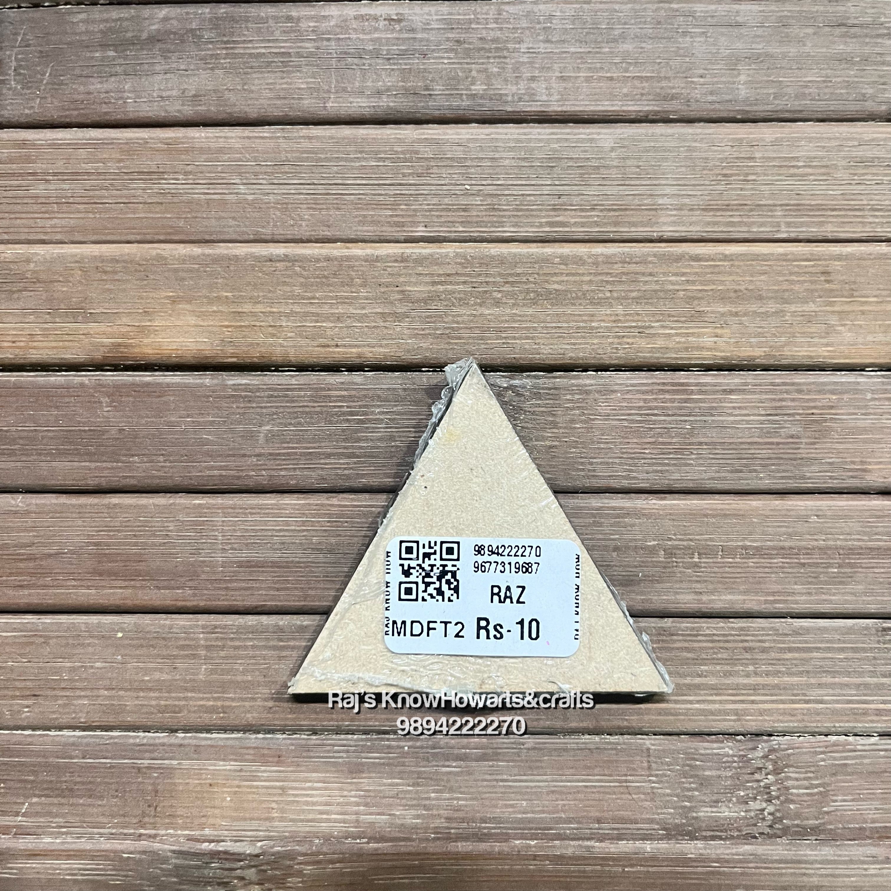 MDF board Triangle 2 inch