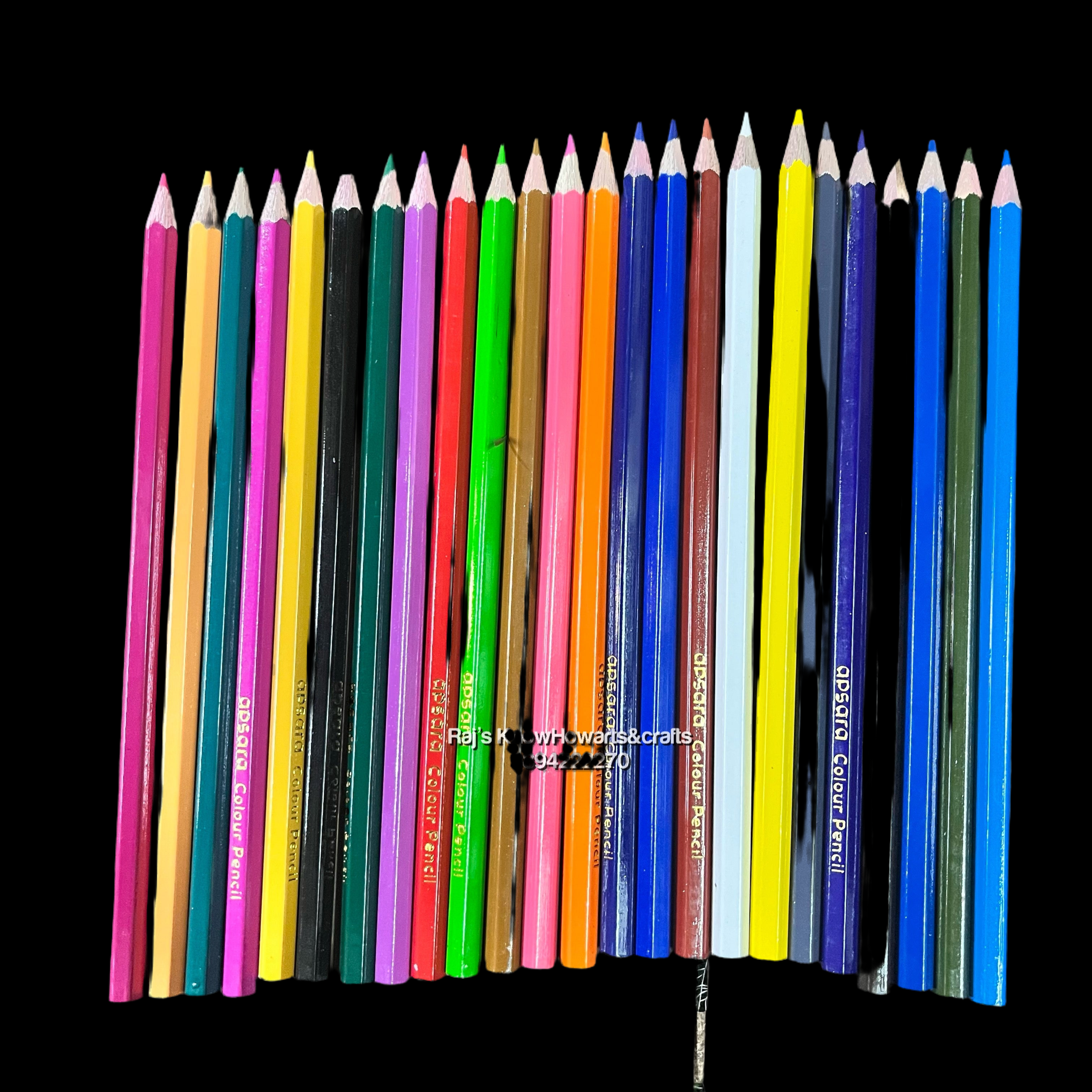 Apsara 24 shades colour pencils