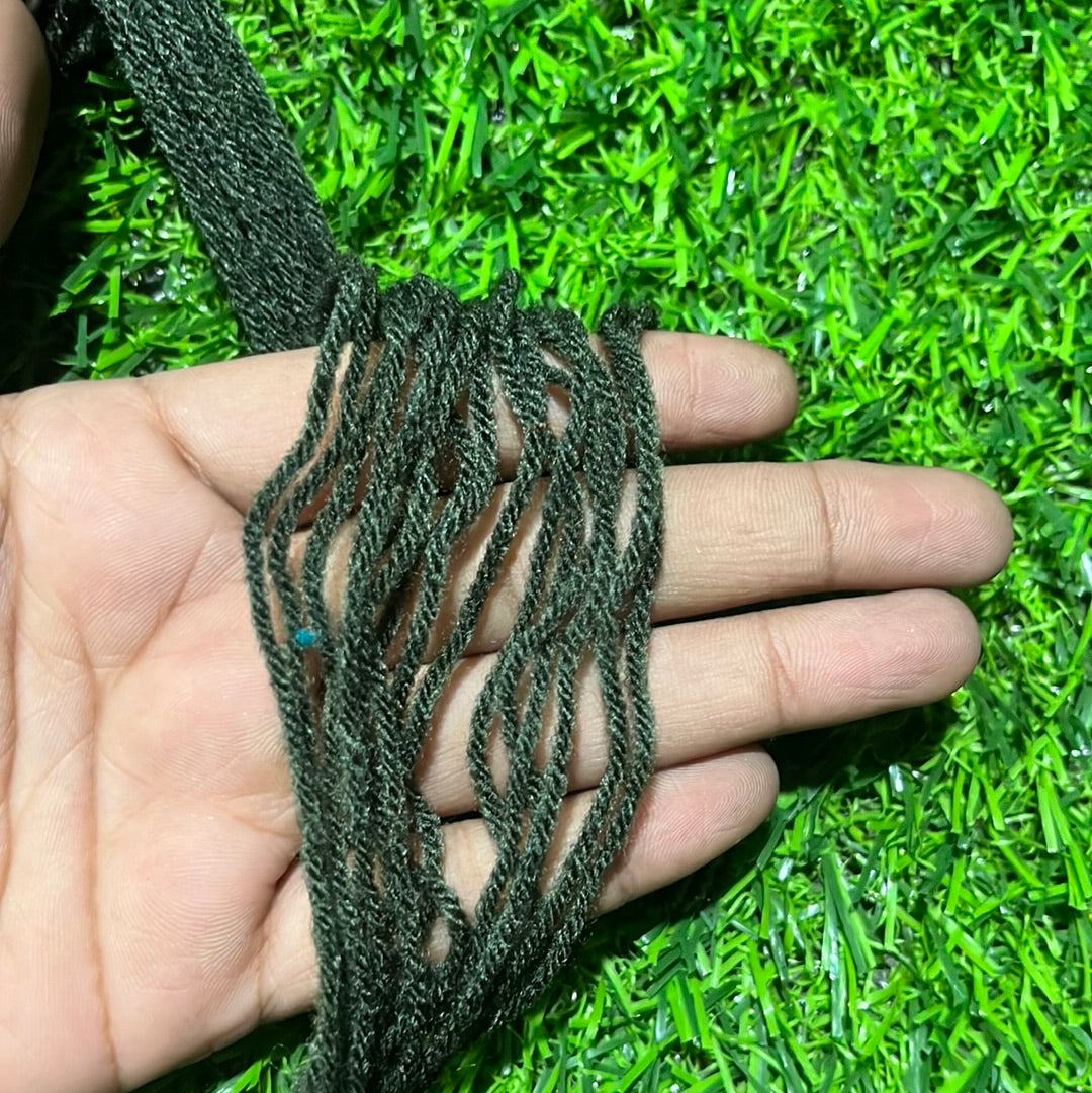 4 play  black Woolen thread  250 g