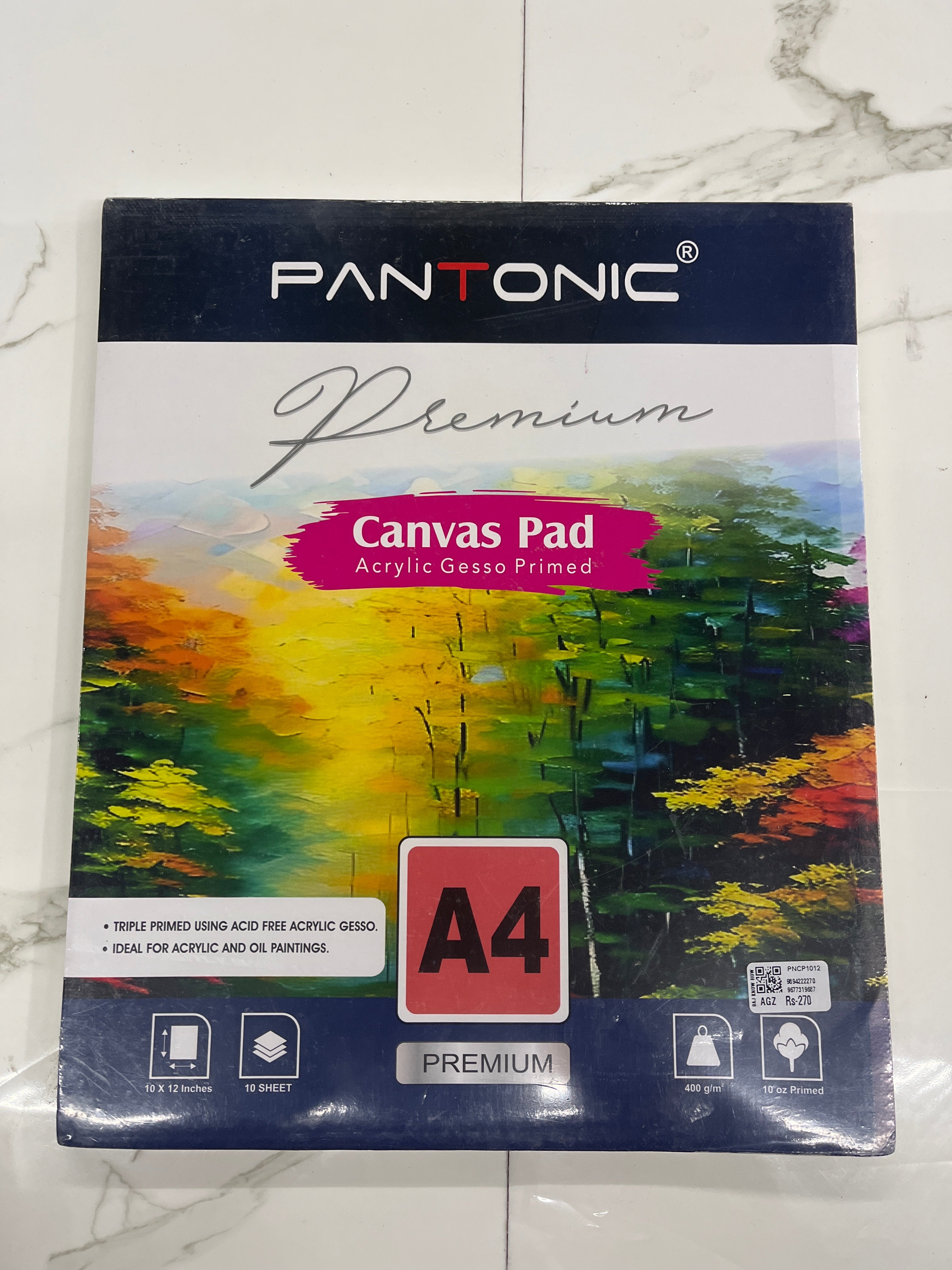 Pantonic CANVAS PAD A4- PNCP1012