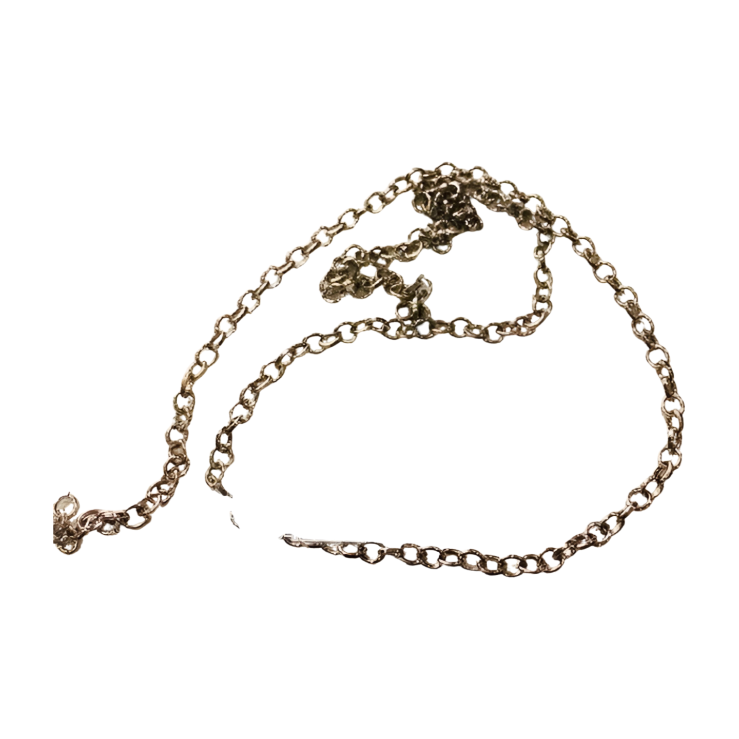 Antique silver chain-3 feet in a pack