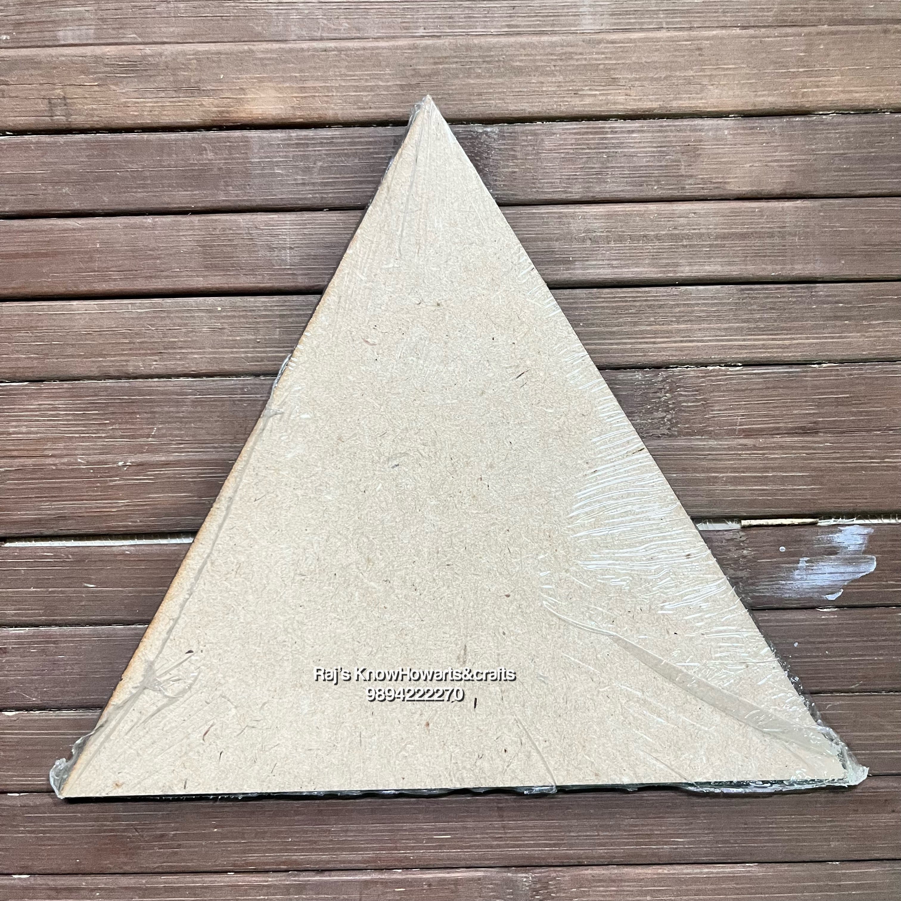 MDF Triangle 6 inch