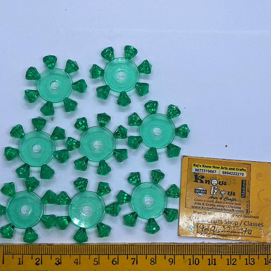 Star acrylic beads  100 g 3