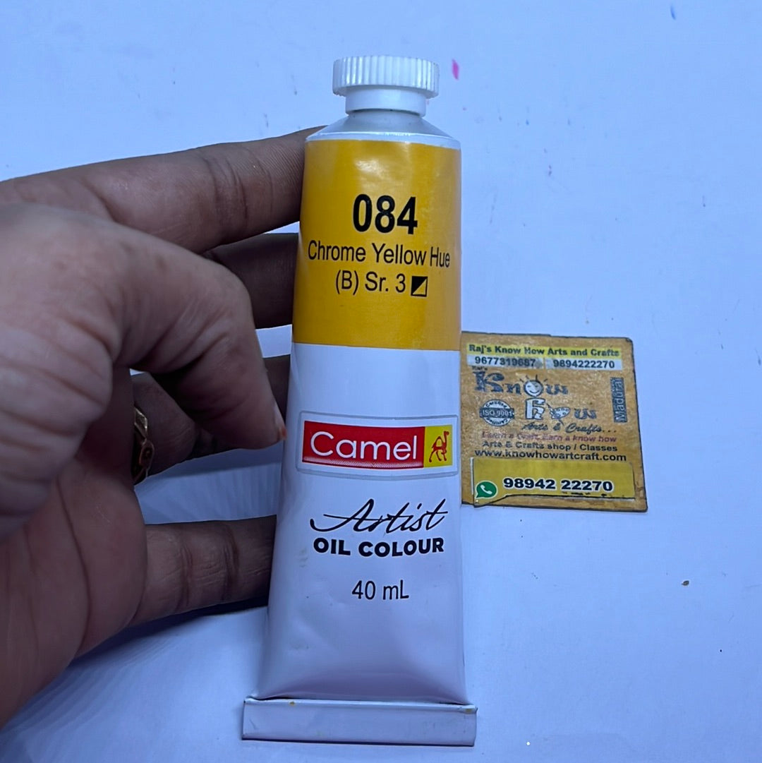 Artist Oil Color chrome yellow  40 ml- 1 tube