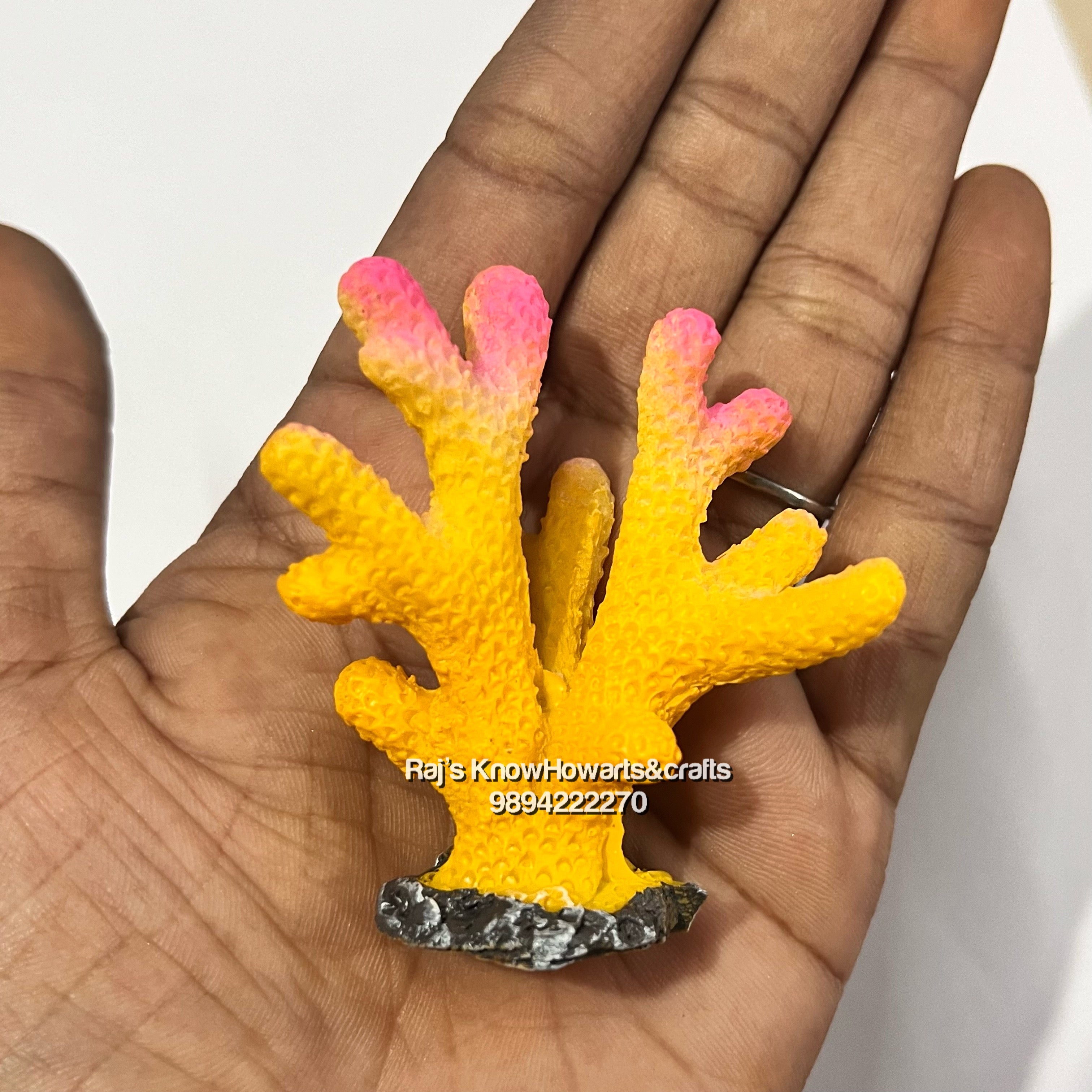 3D coral plant miniature - 562C