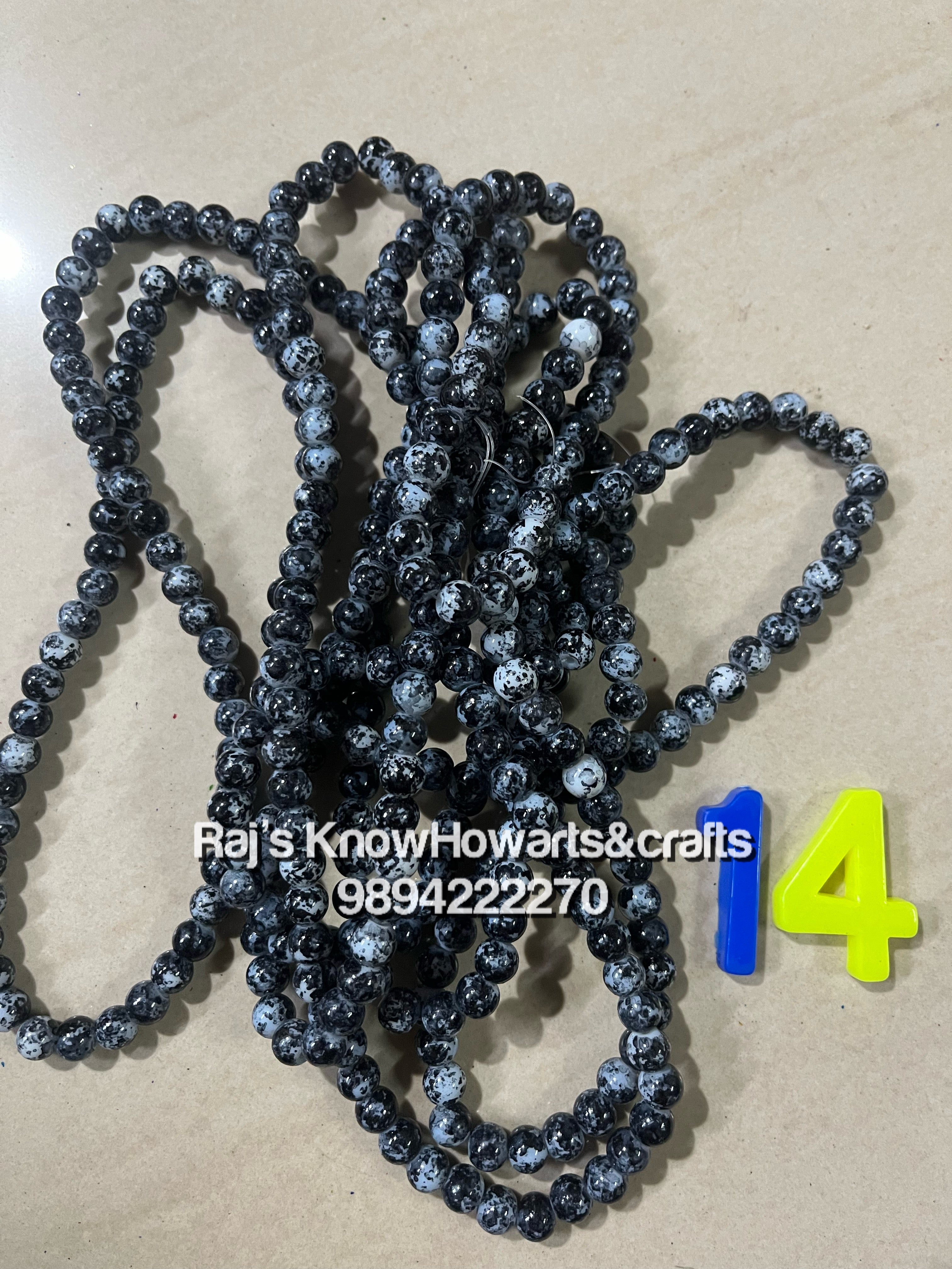 Marble beads - 14