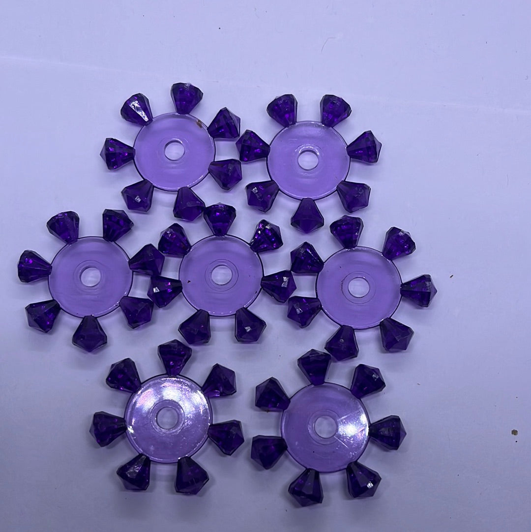 Star acrylic beads  100 g 5