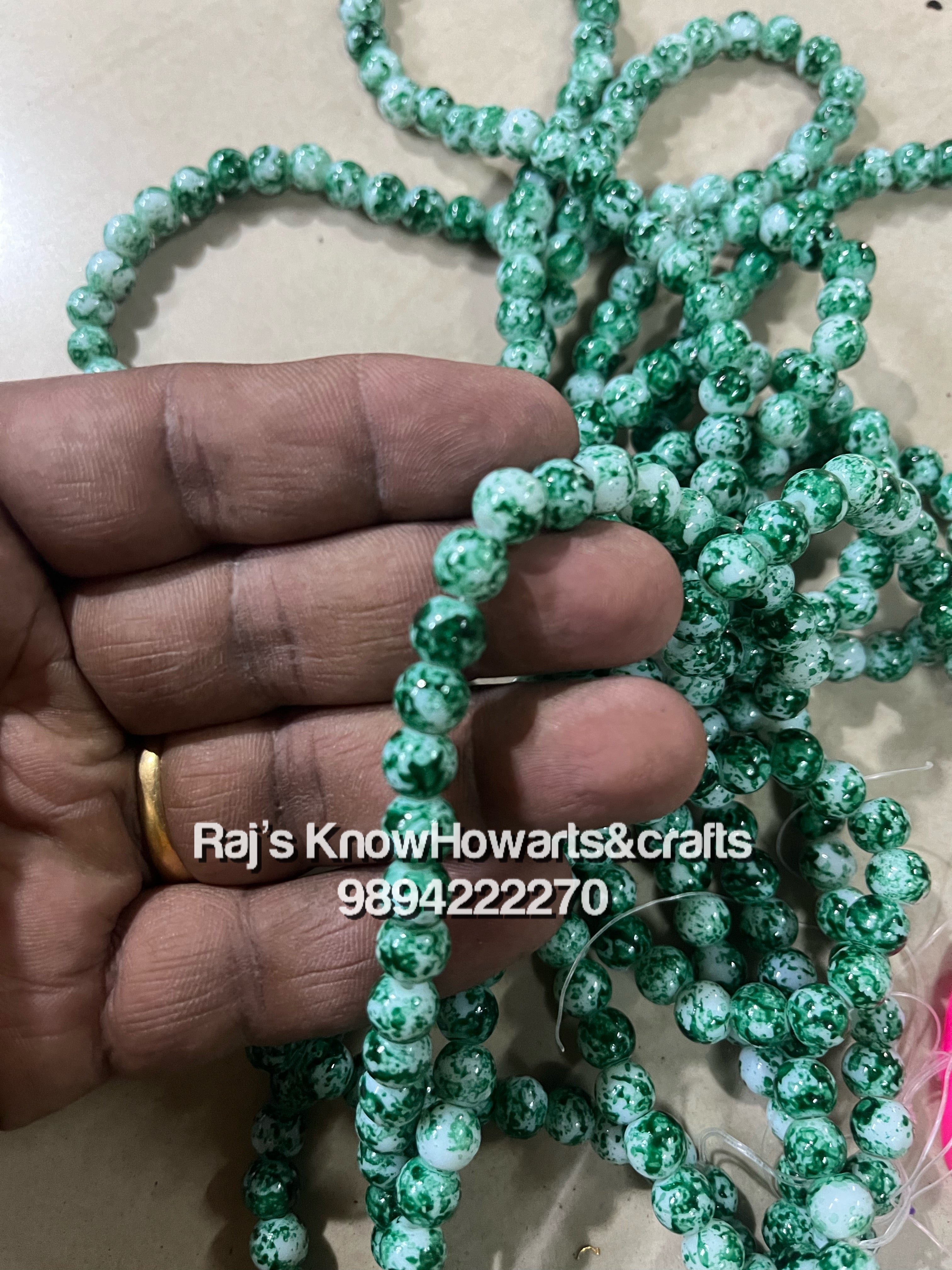 Marble beads - 7