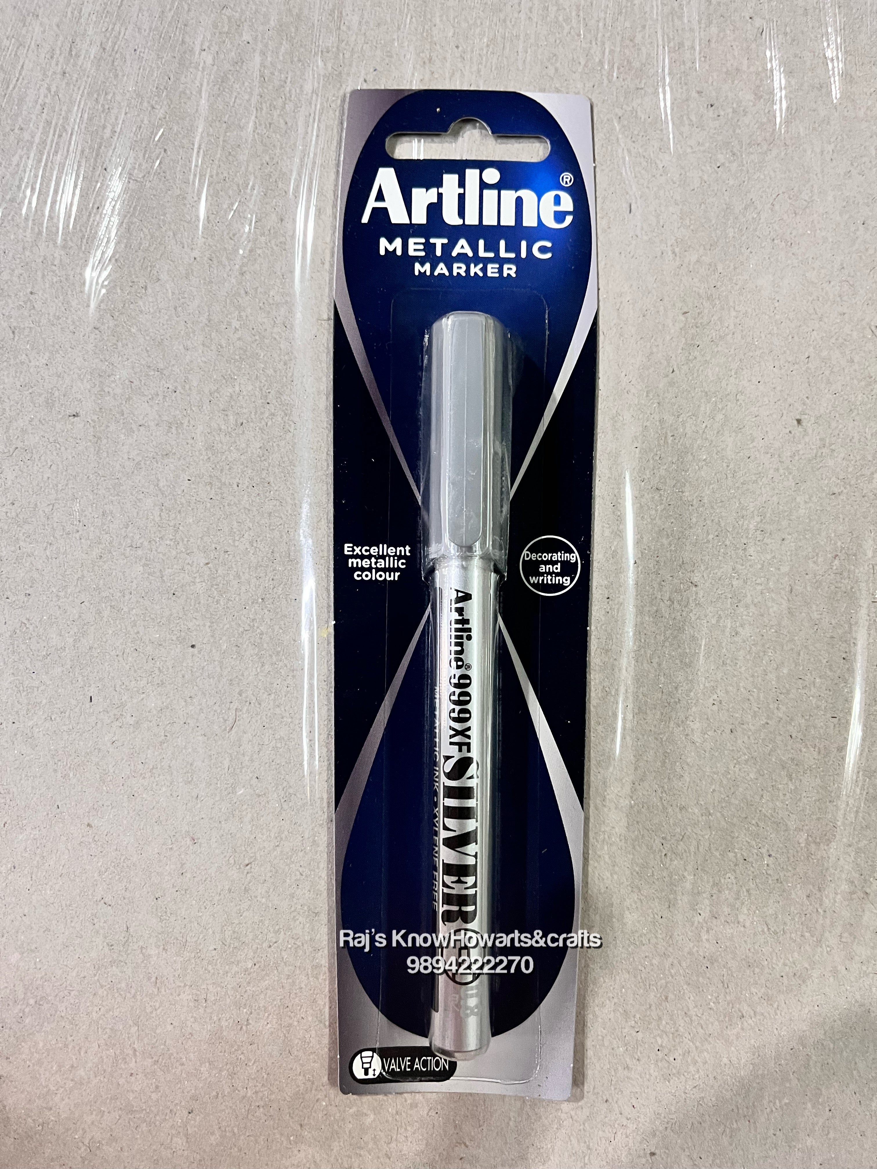 Artline metallic marker silver - 1 pc