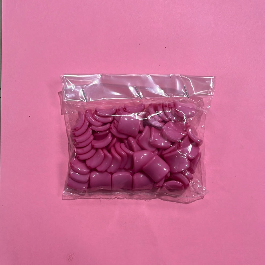 Pink Plastic Bead-50g