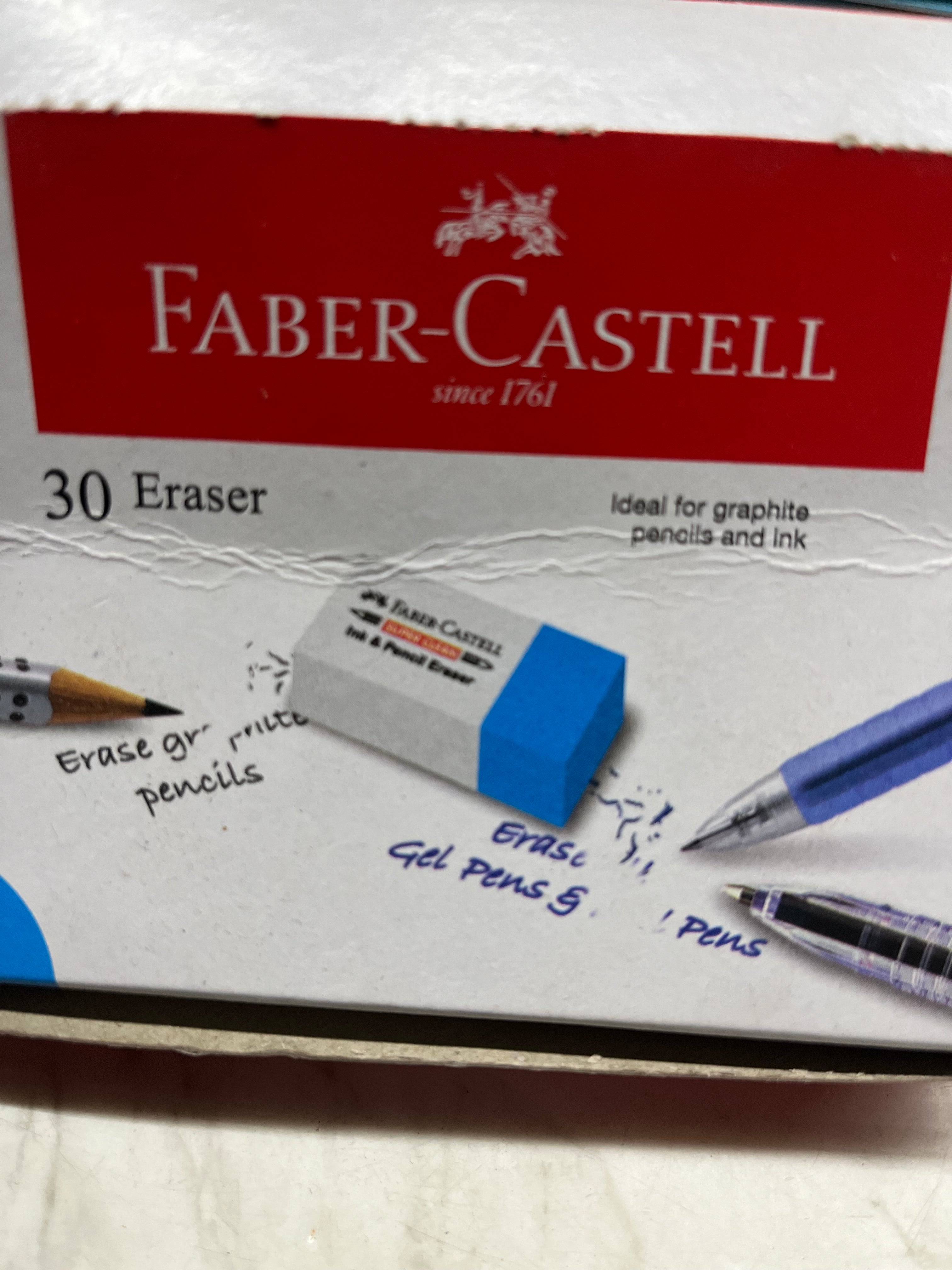Faber castell Ink eraser -5piece