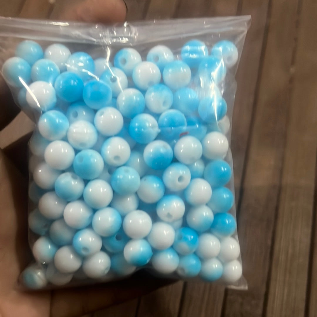 Acrylic fashion Beads 50g in a pack