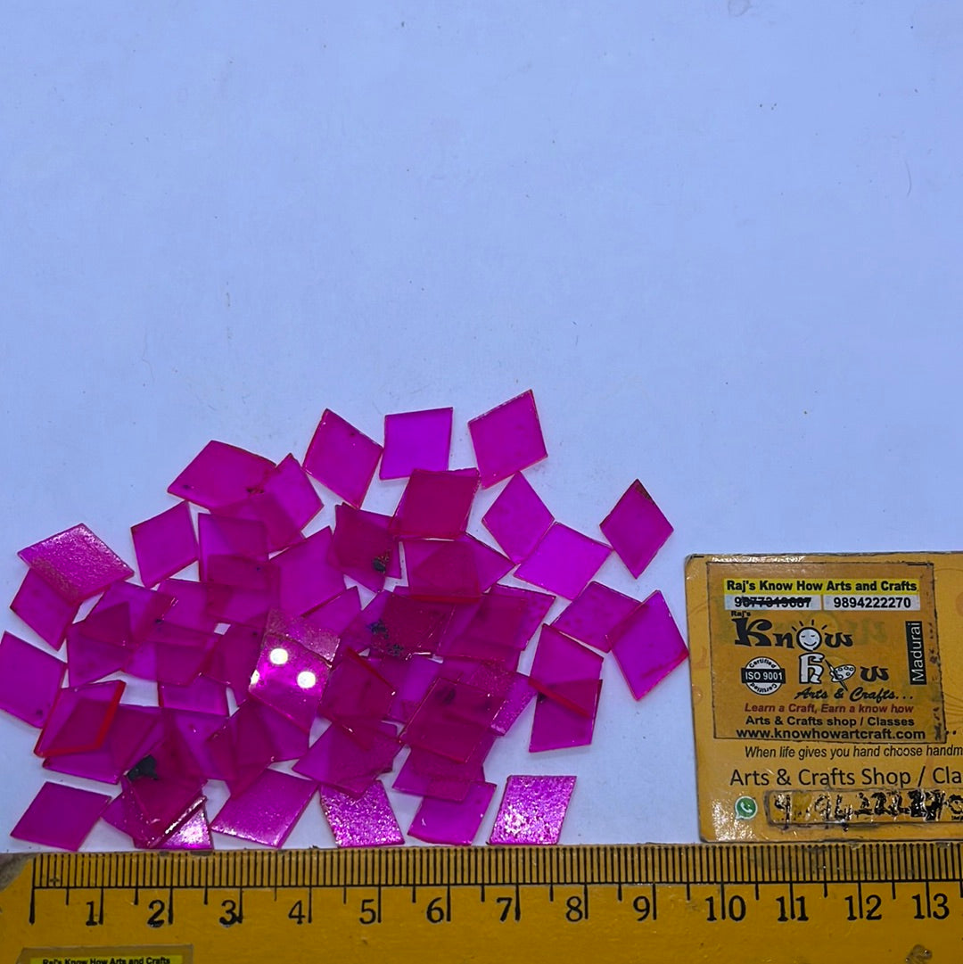 Stained glass mosaic Diamond 50g in a pack