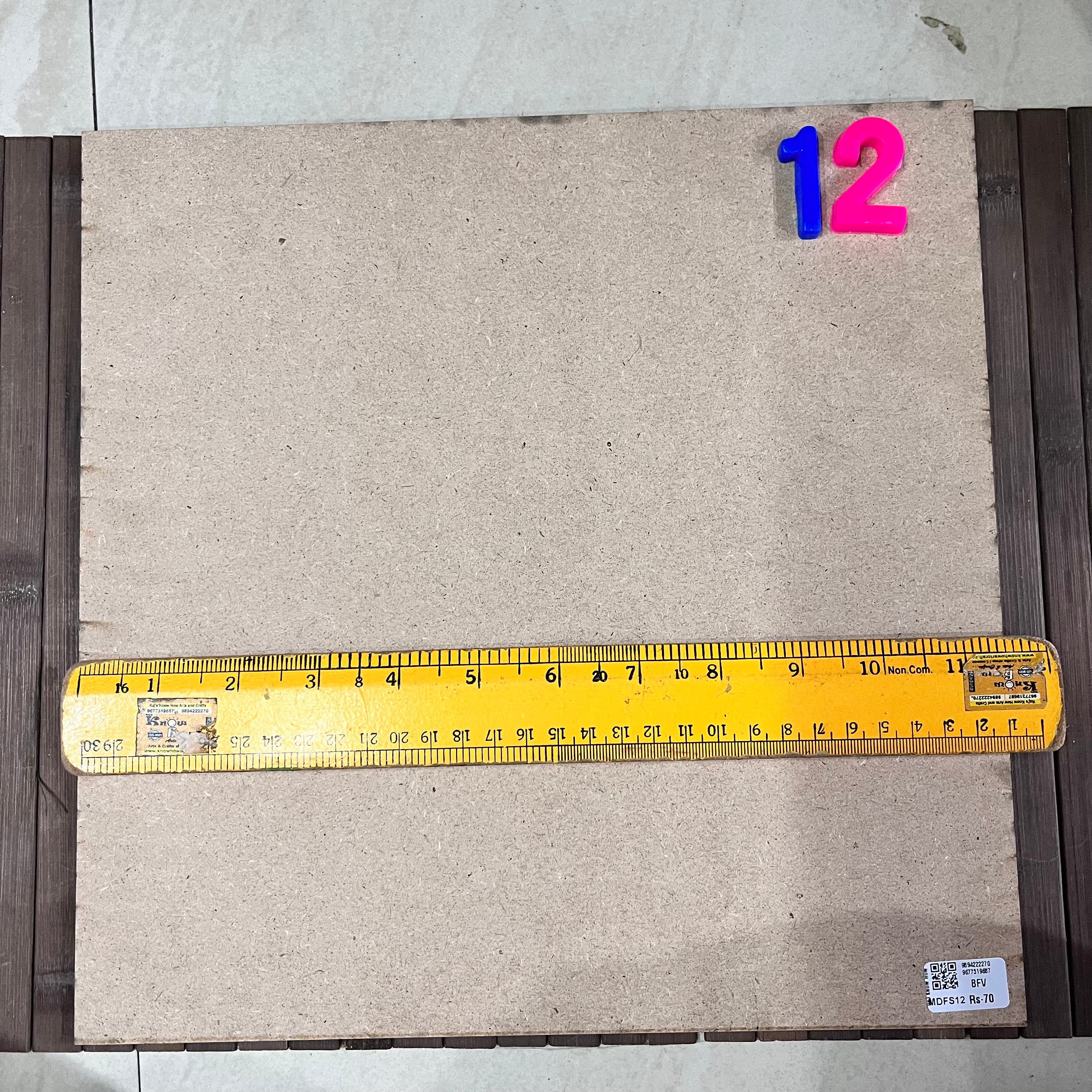 MDF SQUARE 12-MDFS12