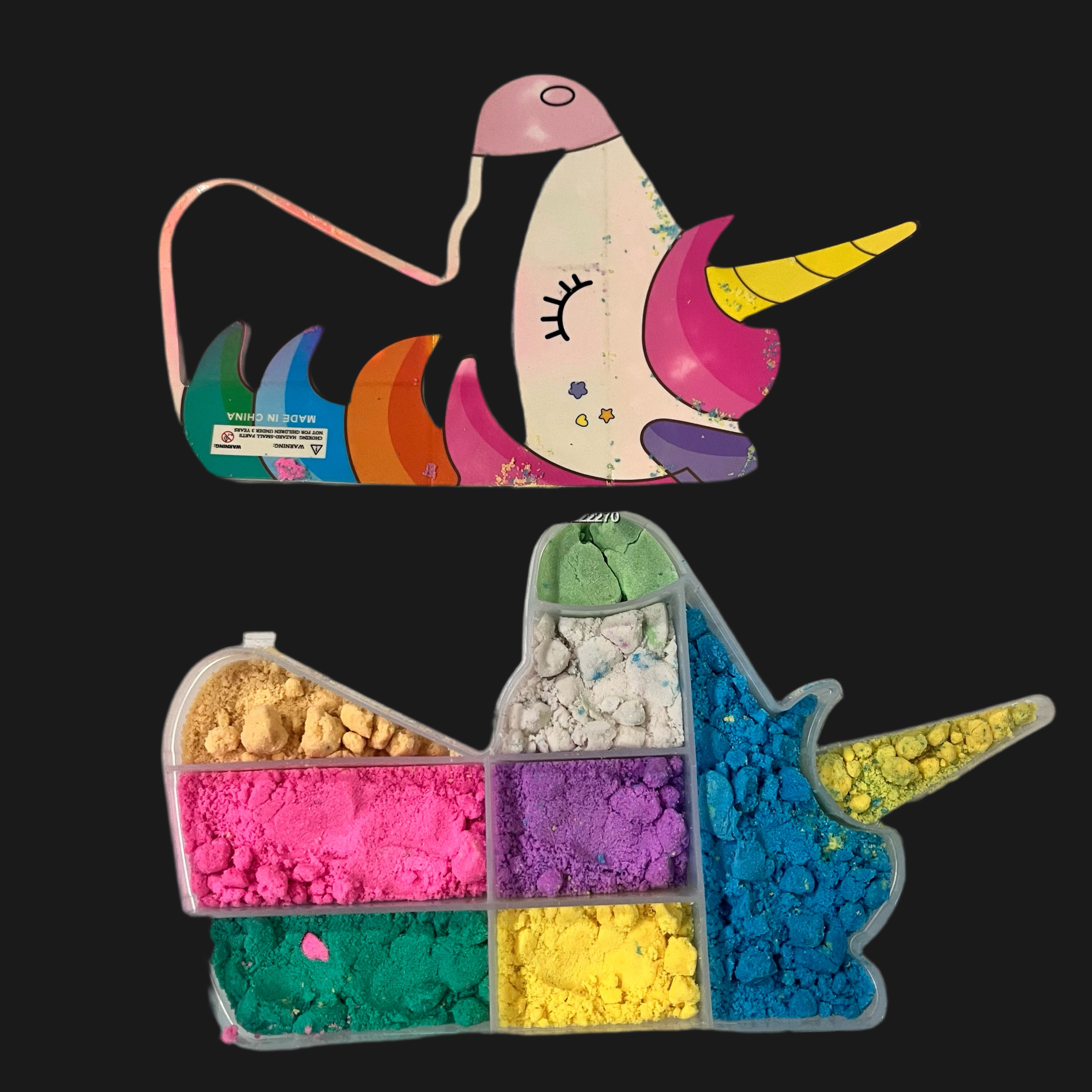 Sand art animals kit