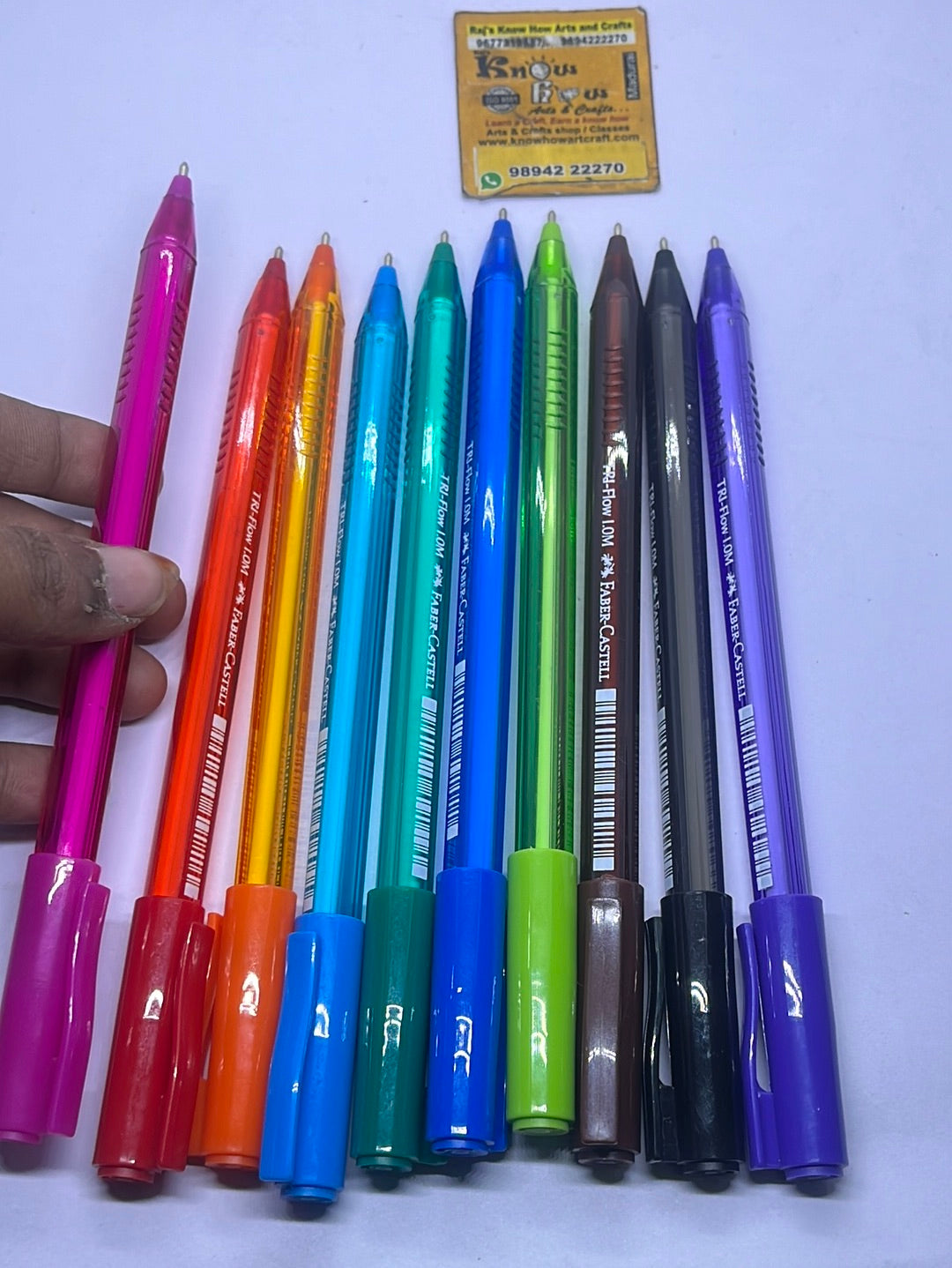 Faber castell bright colours for Ballpoint pens