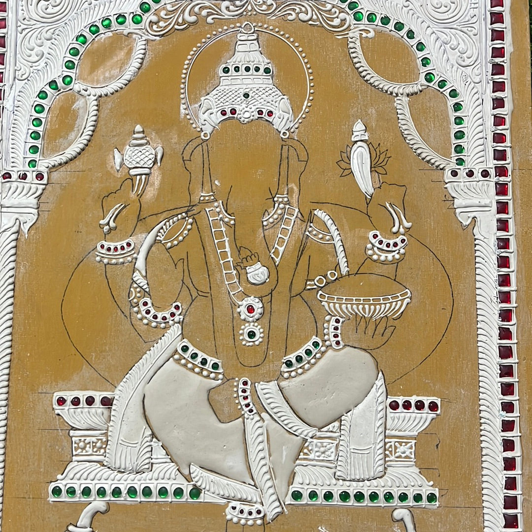 Ganapathy Tanjore Muck Board-1 Board(15 days delivery time)