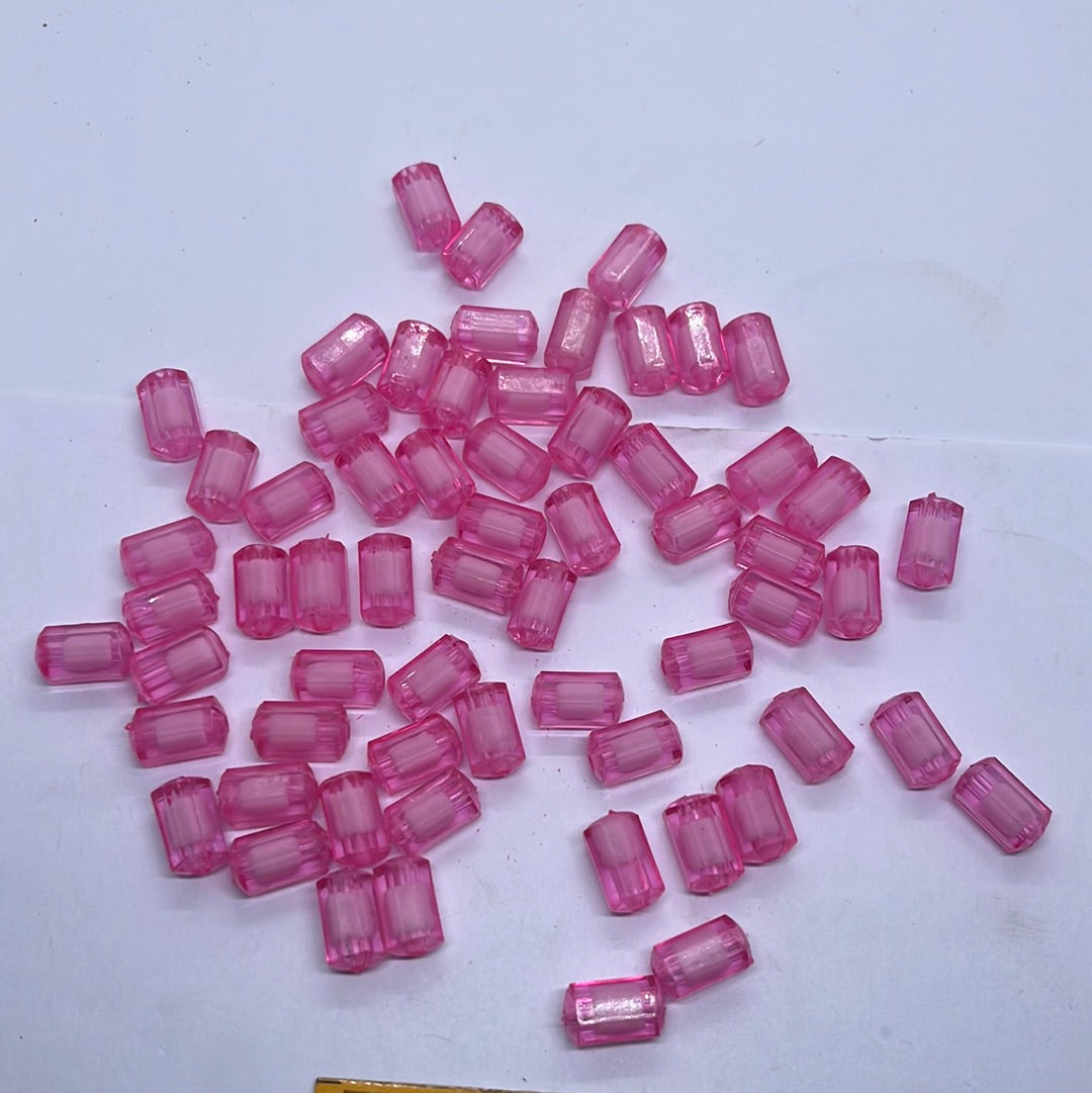 Acrylic  plastic color  small beads -100g 4