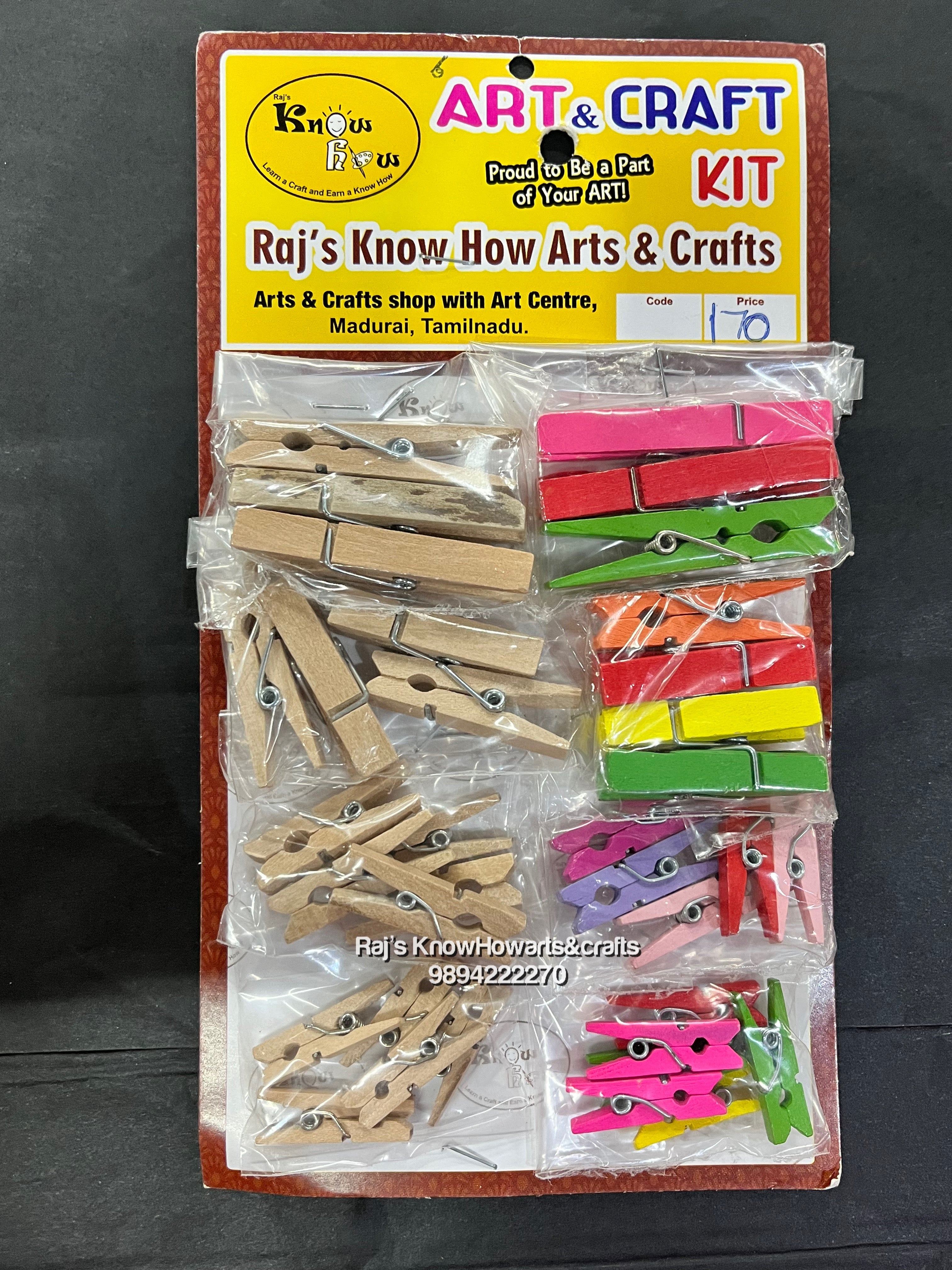 WOODEN CLIP KIT - KIT5