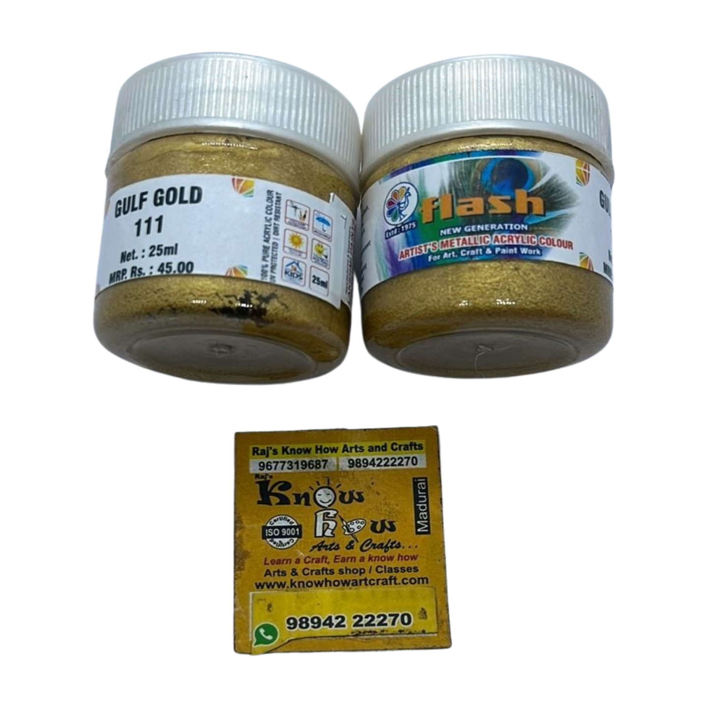 Gulf gold flash colour