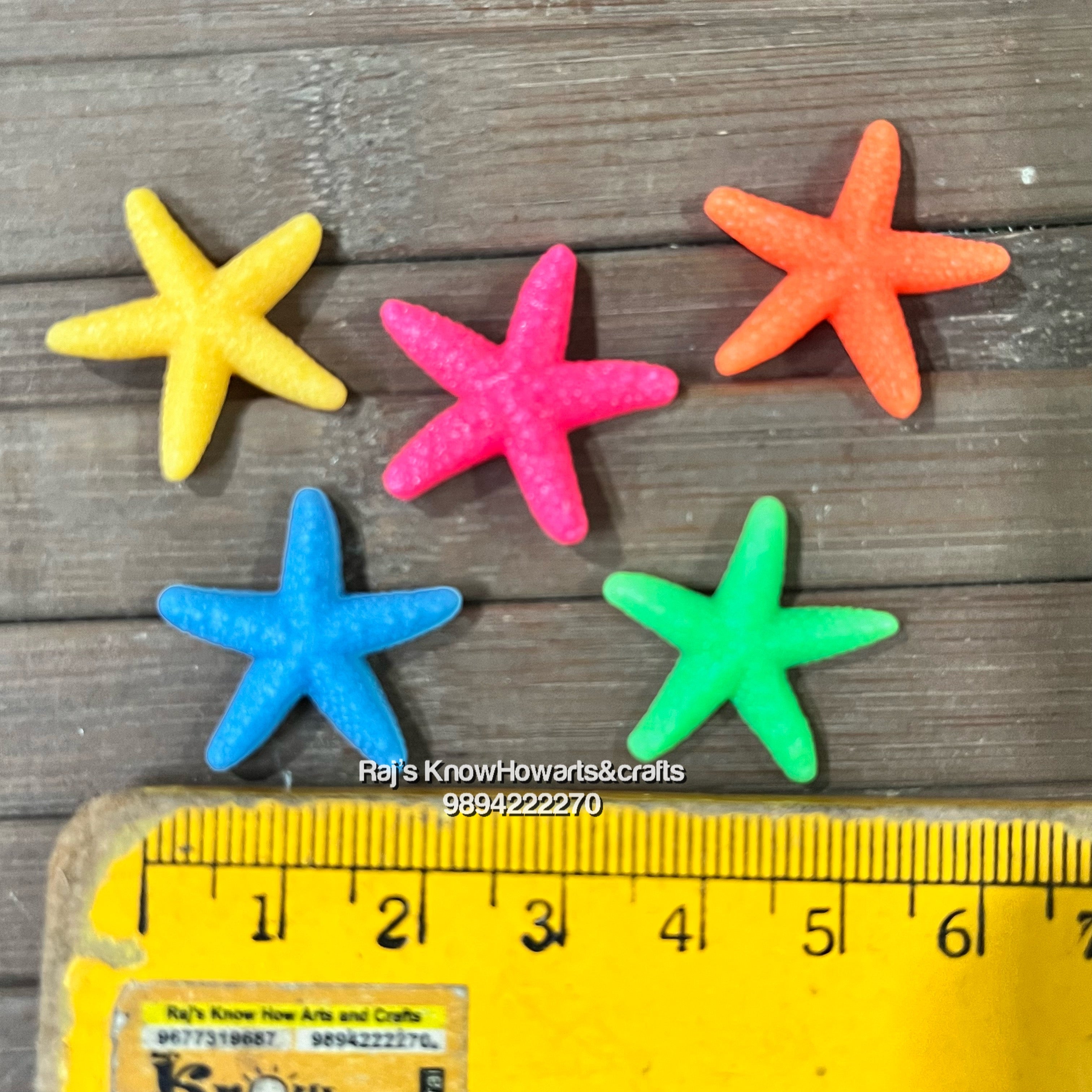 Star fish for resin