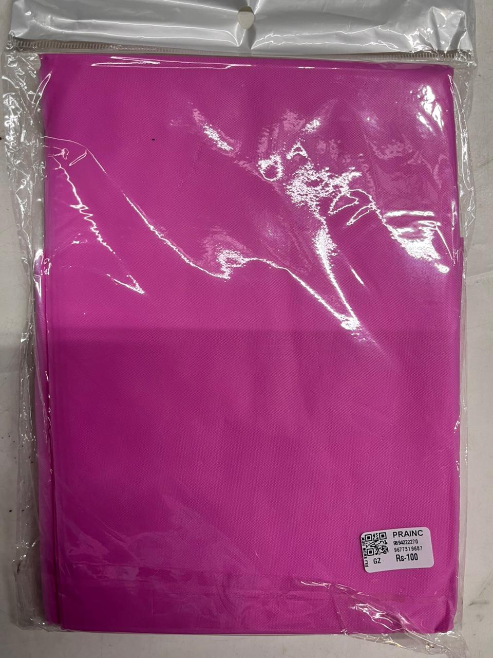 Plastics rain coat use and throw type -PRAINC