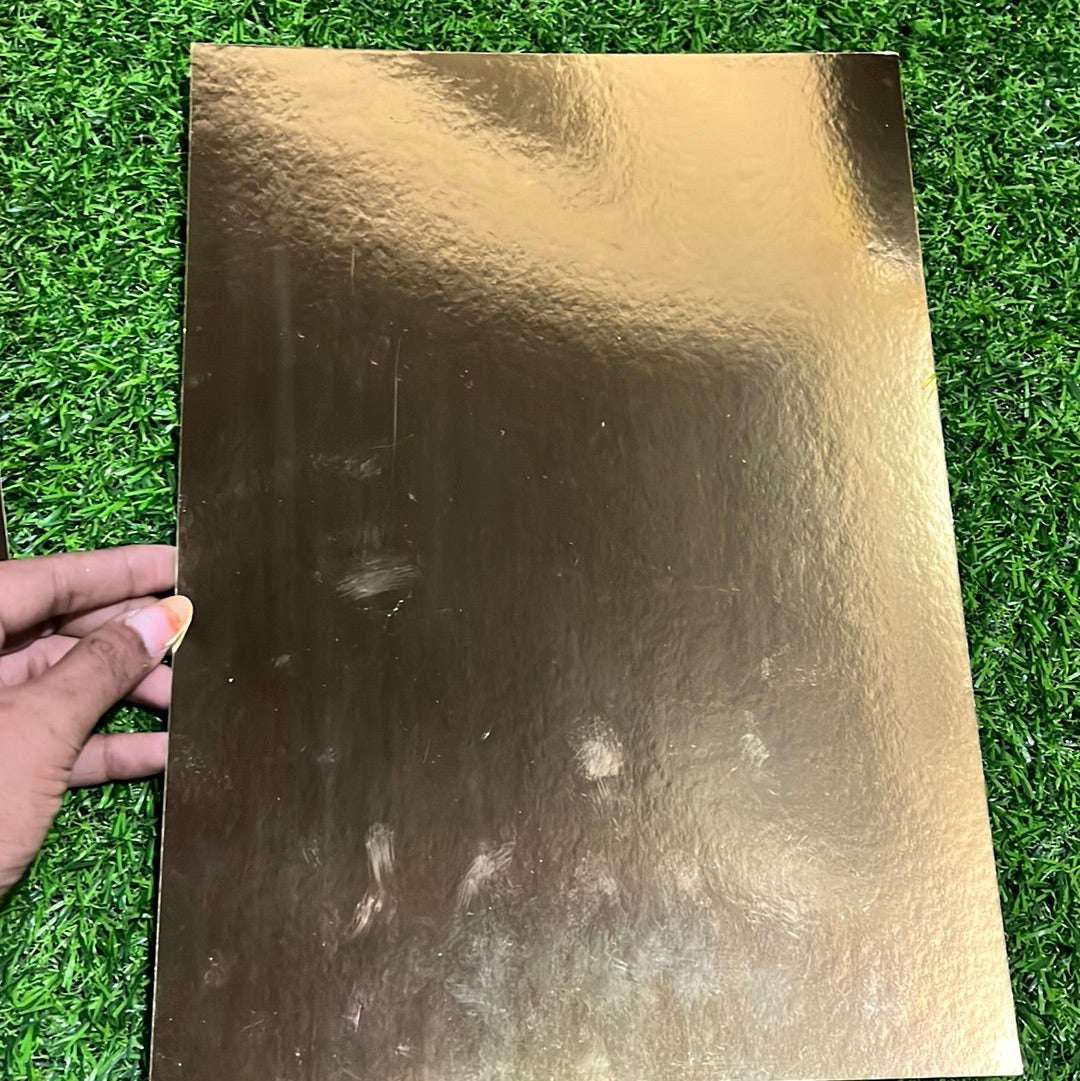 Mirror board  gold foam paper A4 sheet paper