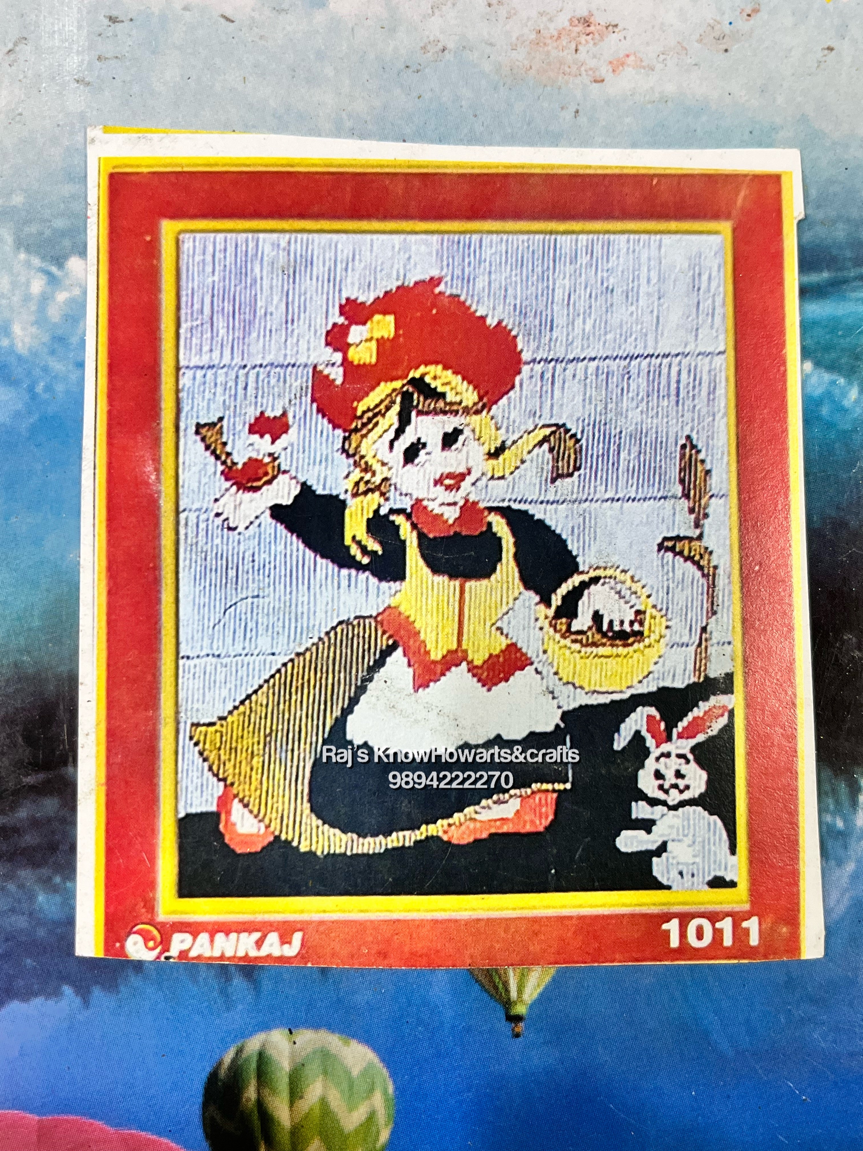 Pankaj Quick Stitch  Kit small - 16x19cm