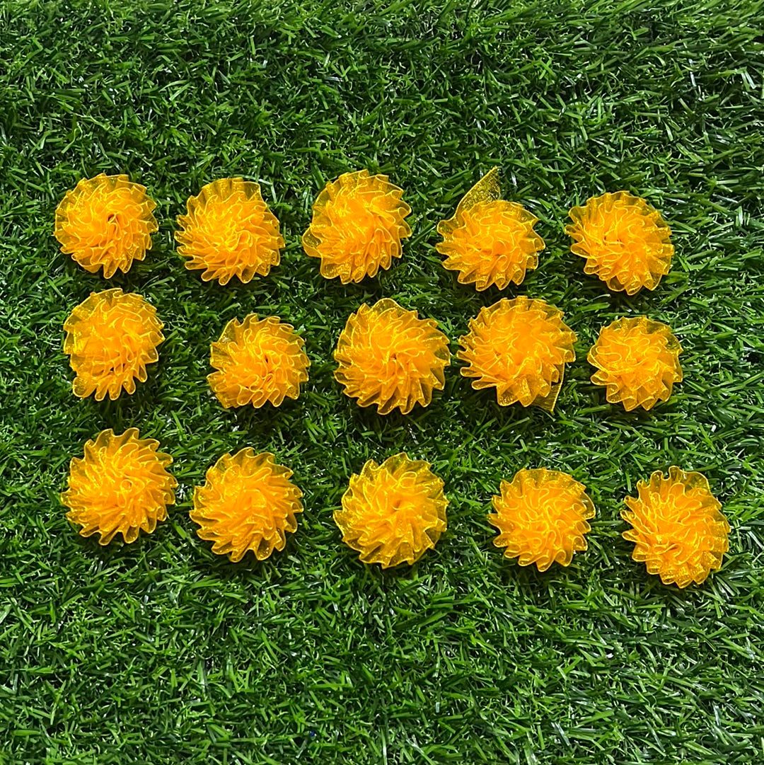 Dark orange  small  flower 50 flowers