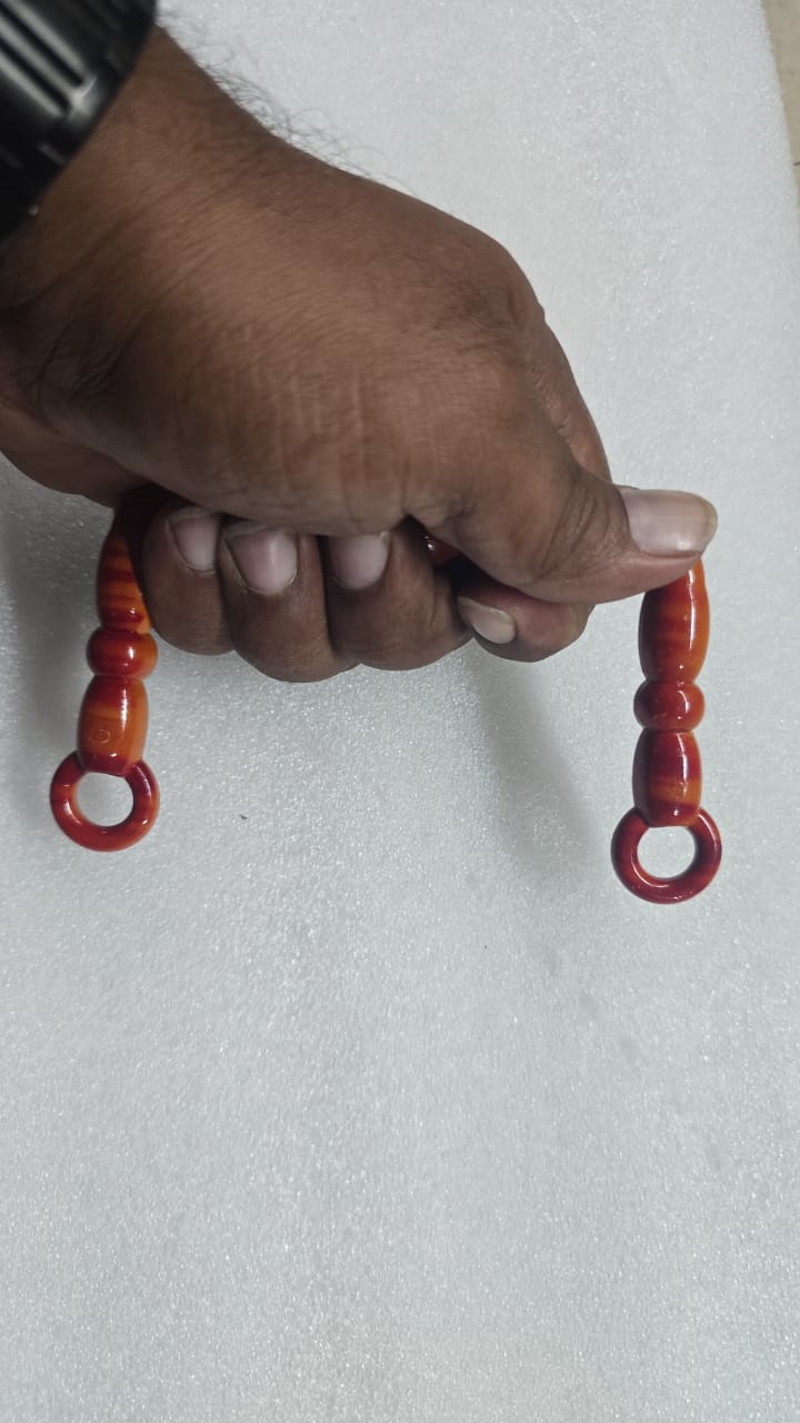 BAG HANDLE PLASTIC 11-1 PAIR -BHAND