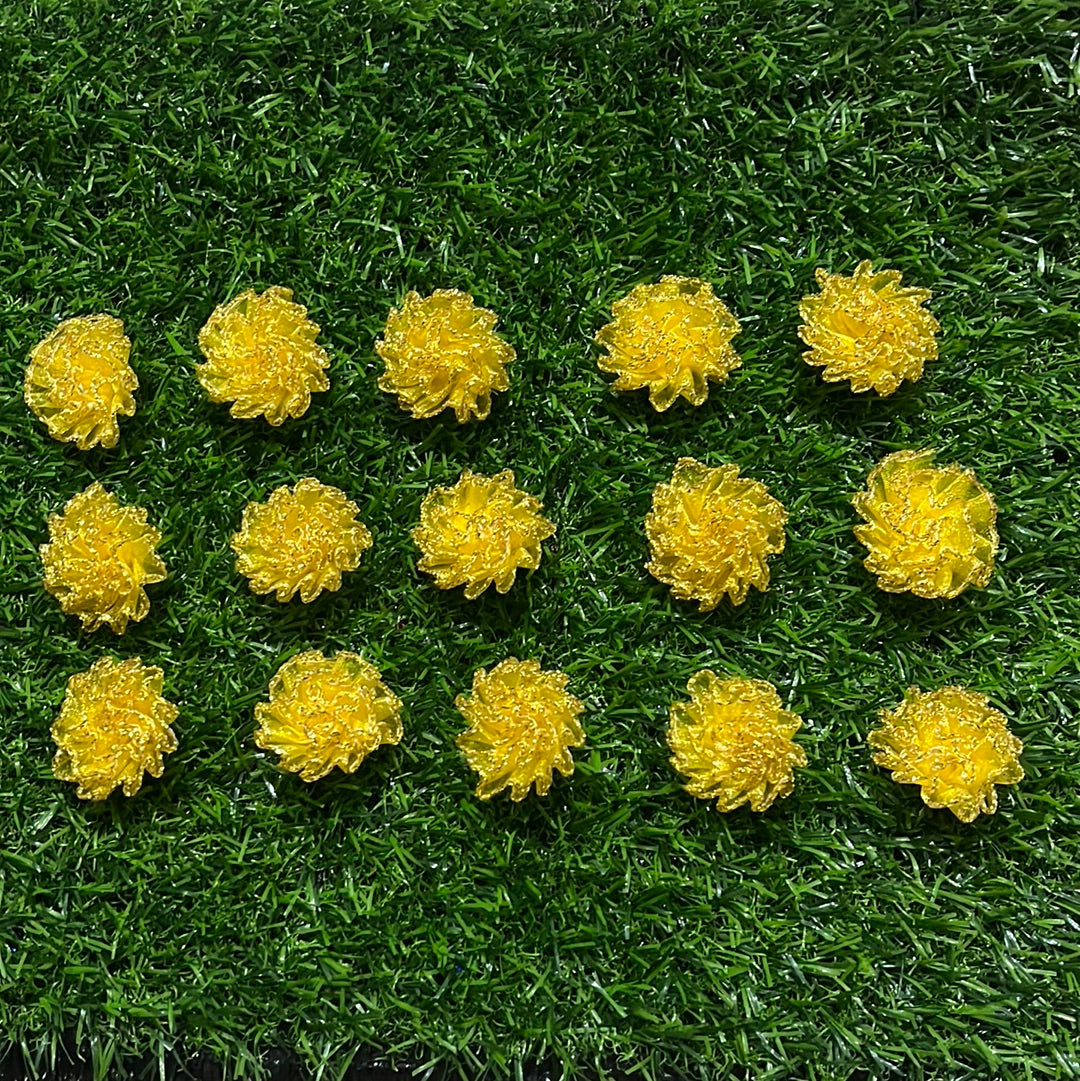 Yellow small  flower -50piece