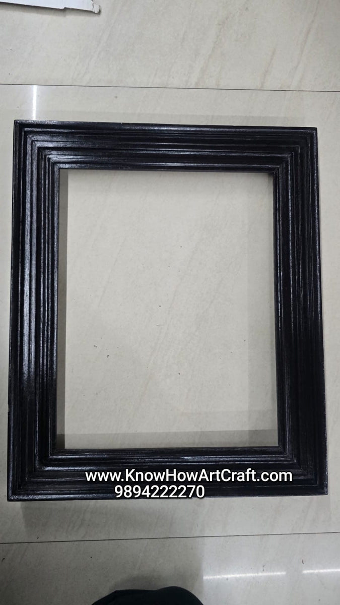 Plain classic frame -Tanjore painting Teak Wood frame – KnowHowArtCraft