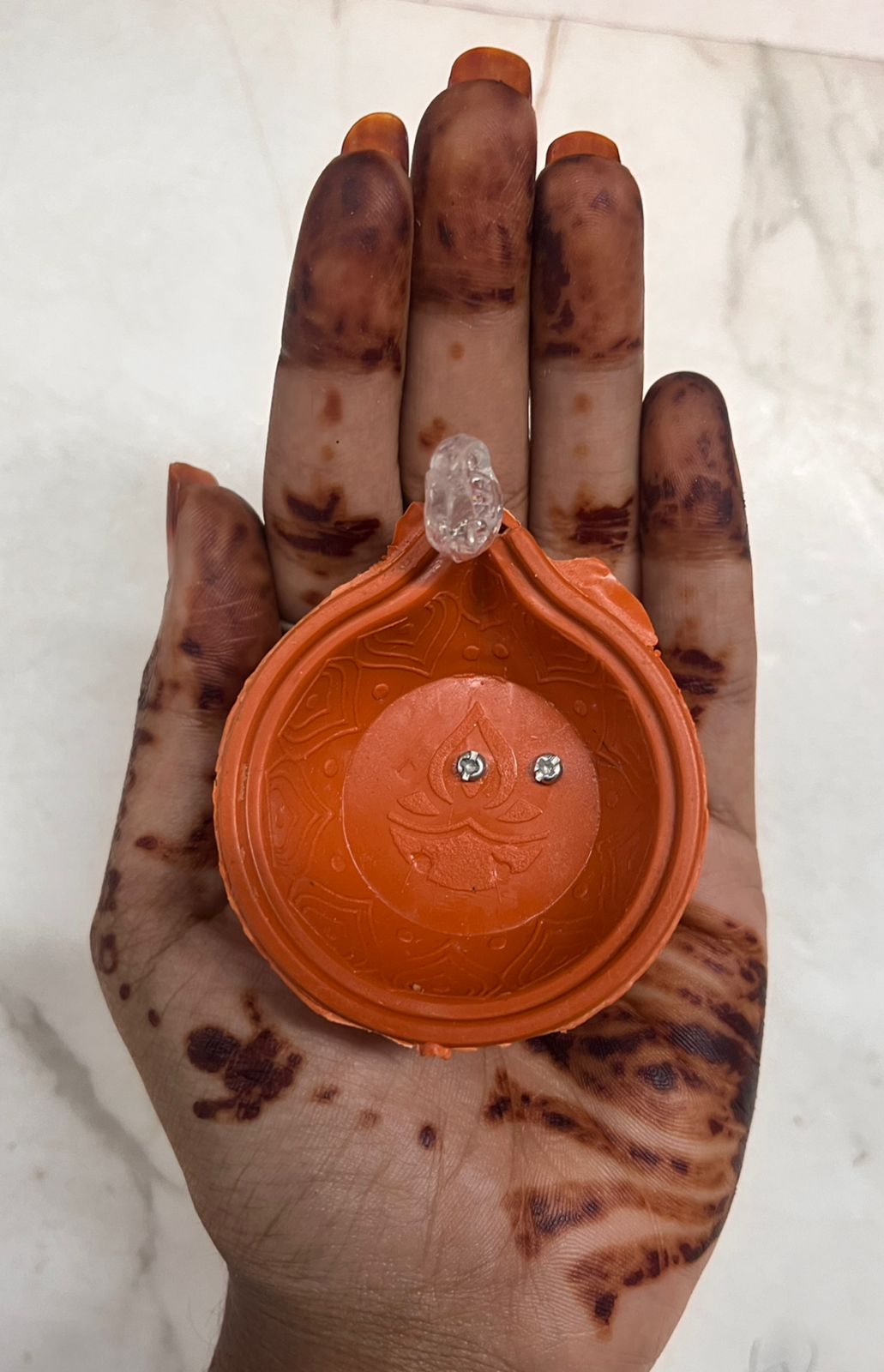 WATER LED SENSOR DIYA BROWN 12 PICES-WLDE