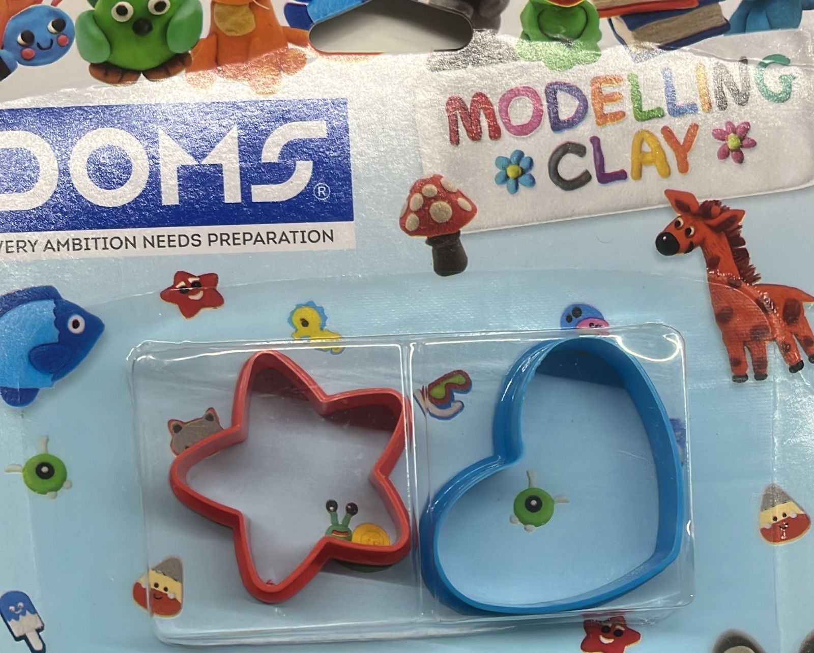 Doms modelling Clay-1 pack assorted