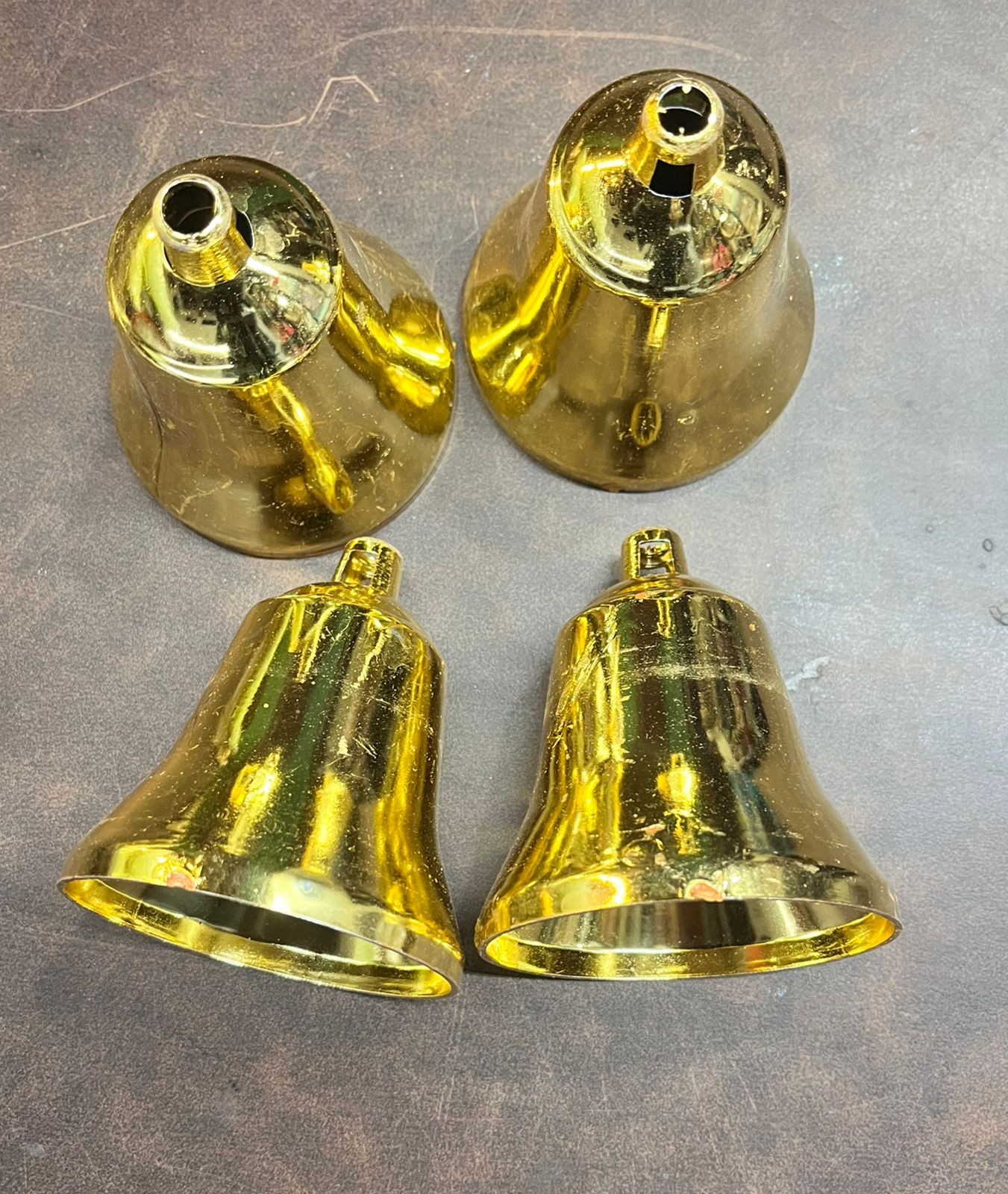 Gold Bell 3inch approx  5 PICES