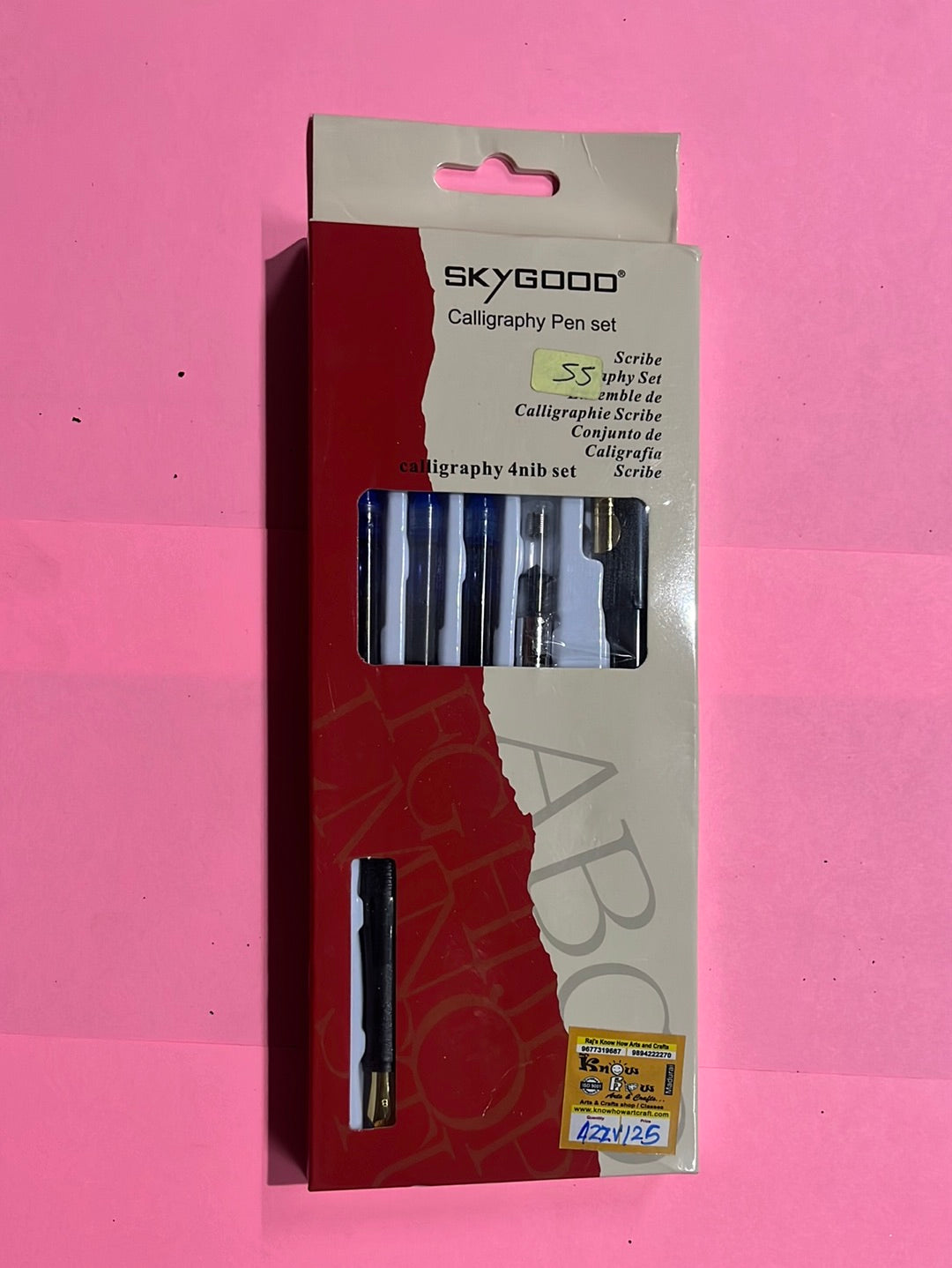 Calligraphy 4nib pen set