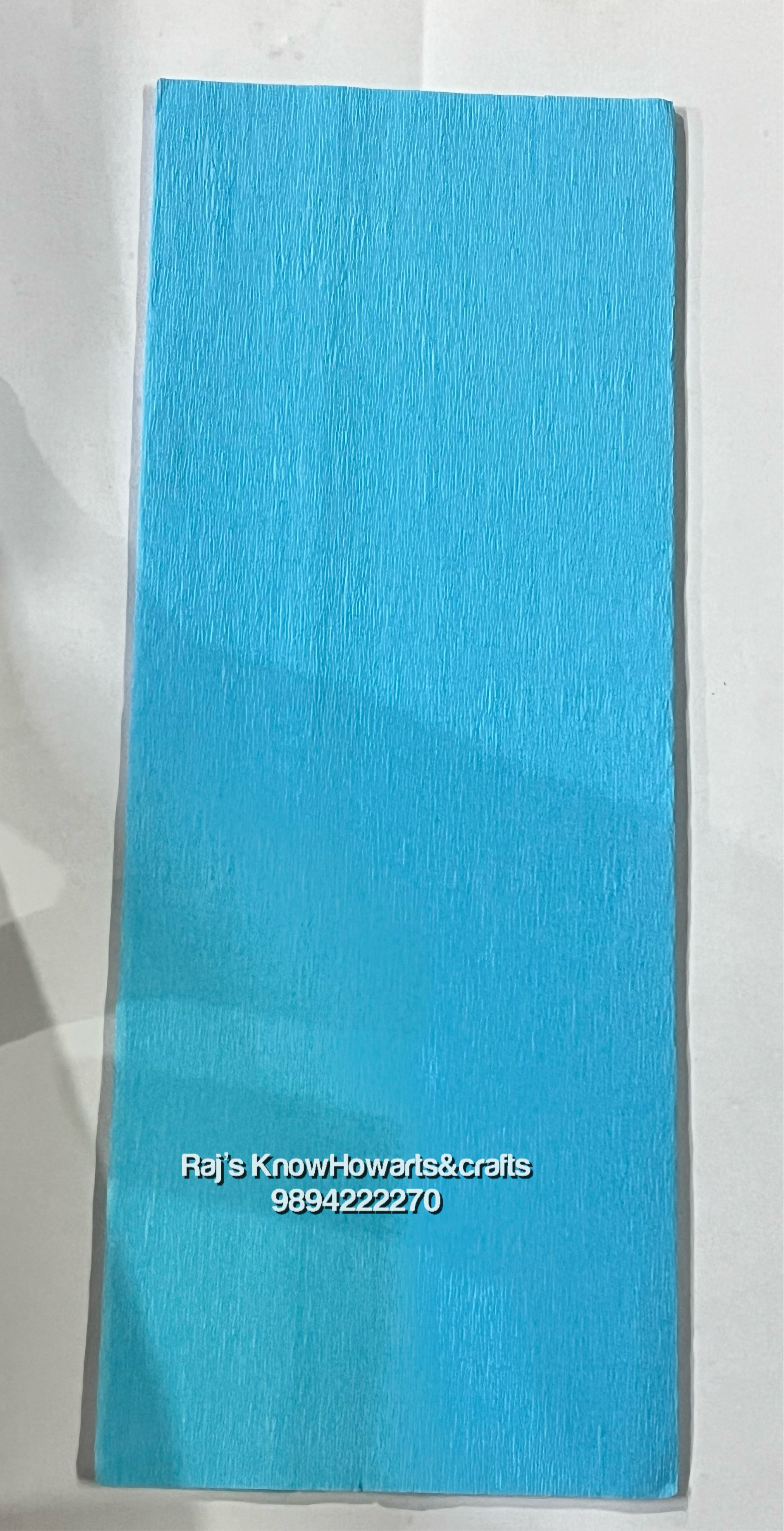 Sky blue Duplex paper