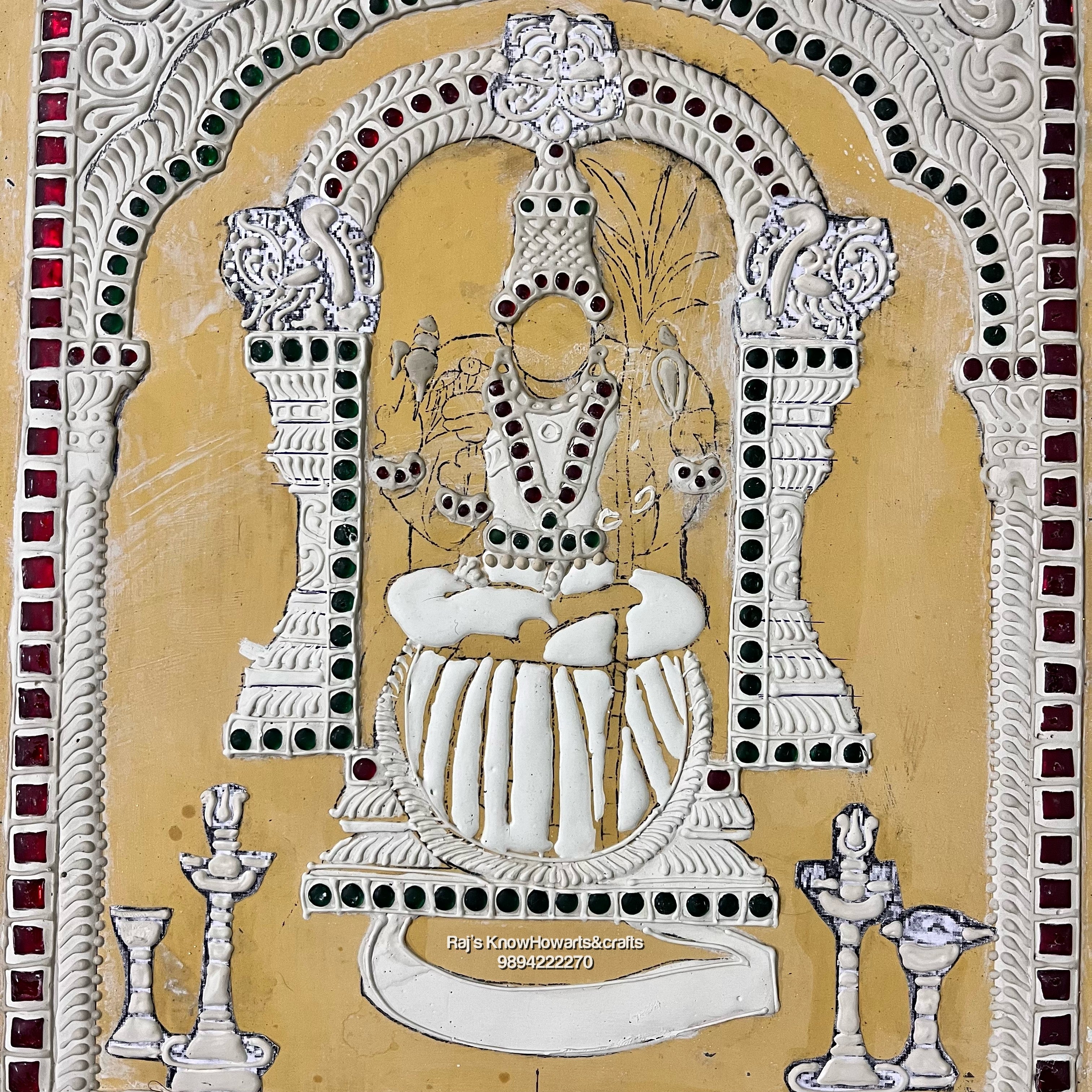 Kamatchi Amman finished muck board  10 x 12 -1 board