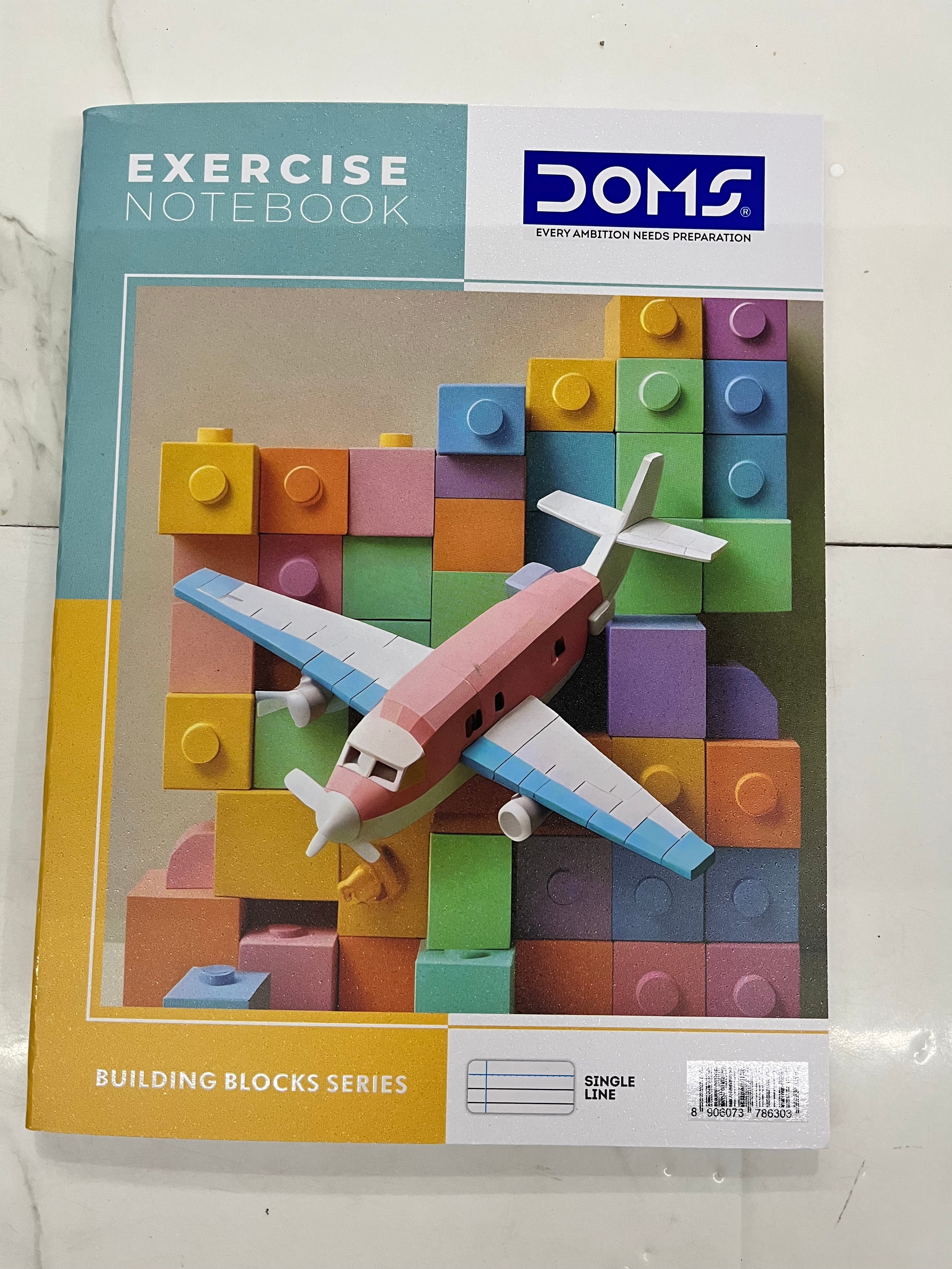King size DOMS ruled note (any 1)-172 pages